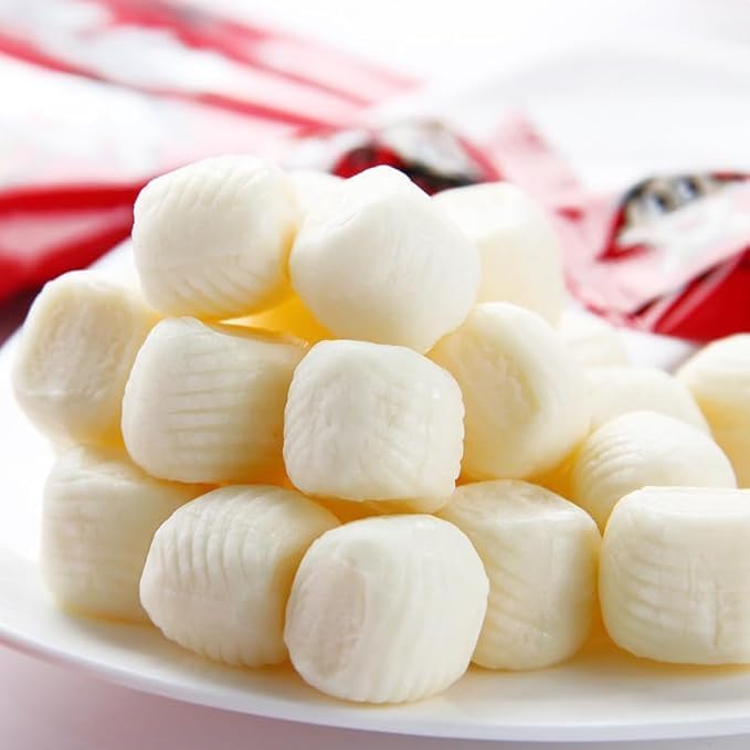 Want Want Milk Candy - Classic Chinese Toffee Snacks (17.7oz/500g) | Sweet Childhood Flavor Soft Candy | Perfect for Gifts, Office Snacks & Asian Dessert Lovers (Also Available in 53.1oz Pack of 3)