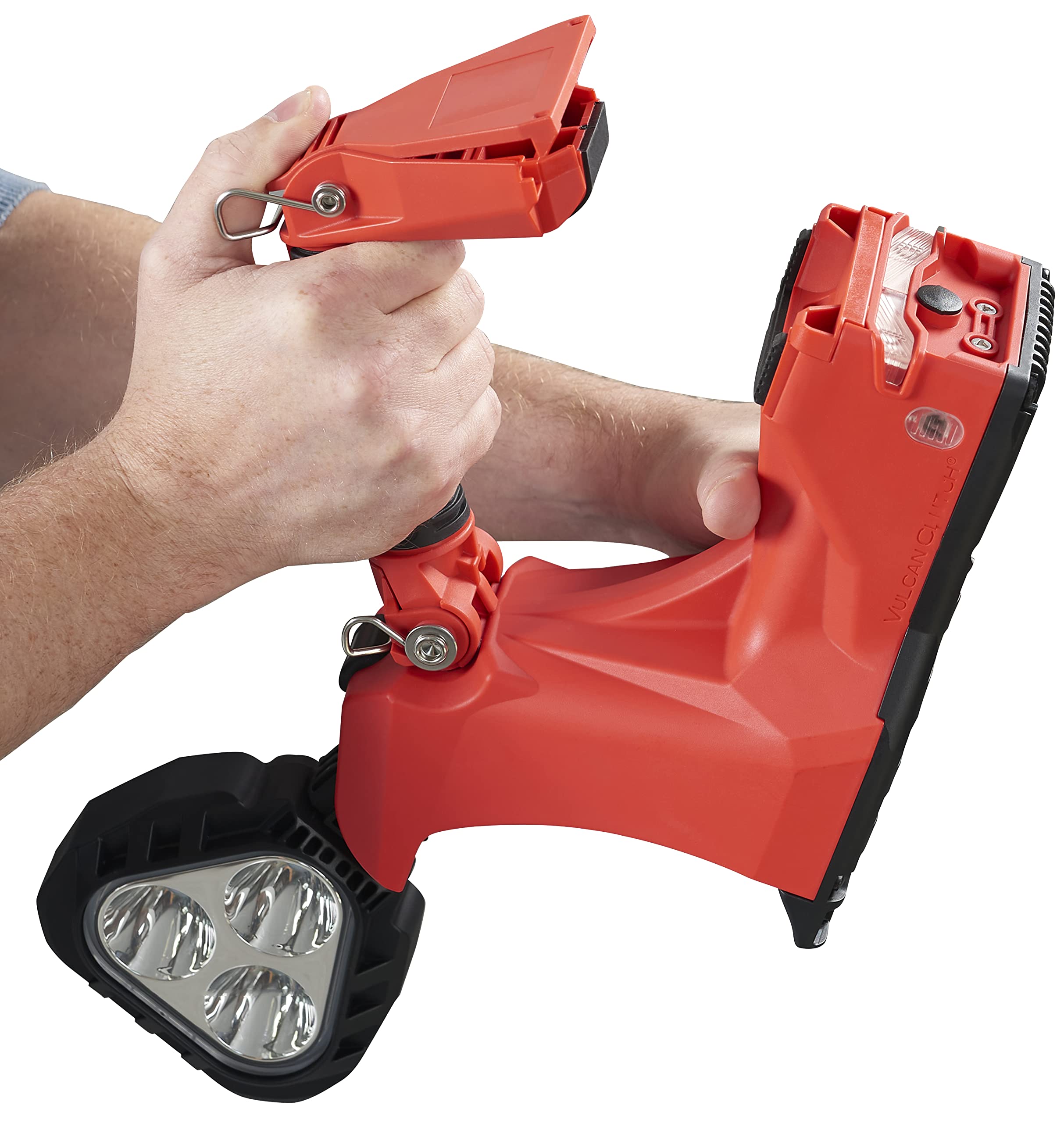 Streamlight 44360 Vulcan Clutch 1700-Lumen Rechargeable Multi-Function Lantern - Orange (Light Only) | Bright LED Work Light for Camping, Emergency, Construction & Outdoor Activities