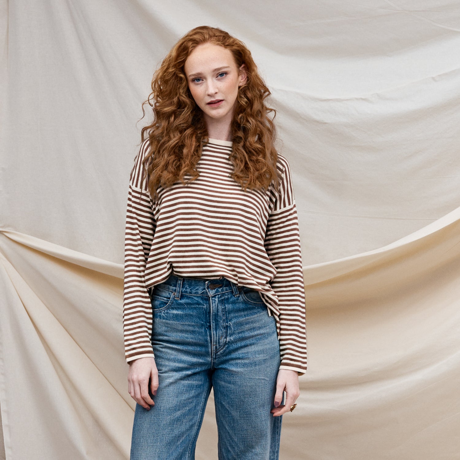 Kaeya Knit Top - Soft & Stylish Women's Casual T-Shirt | Perfect for Everyday Wear, Layering & Outfits | Clove Color