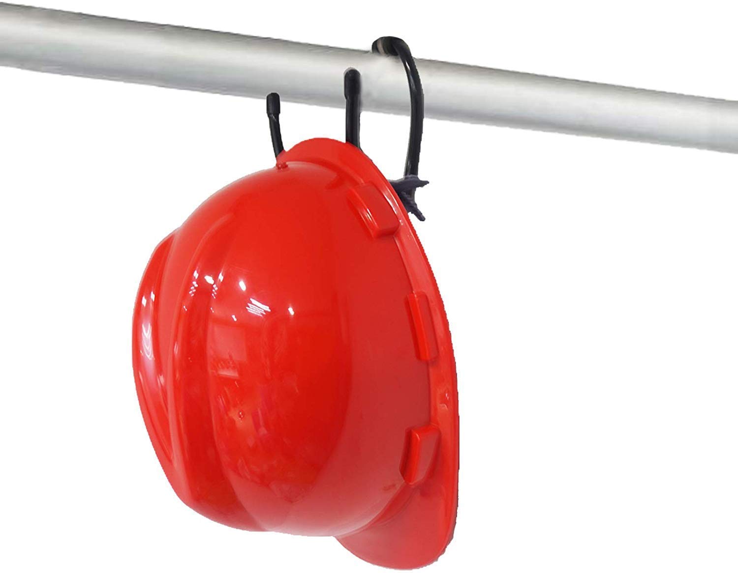 Flexible Over The Seat Hard Hat Rack Holder - Expandable Coat Hanger Organizer - Universal Drying Rack for Kitchen, Bathroom & Entryway Storage - Perfect for Hanging Hats, Caps, Mugs, Coats & Helmets - Space Saving Solution for Small Homes & Dorms - 2 Pack