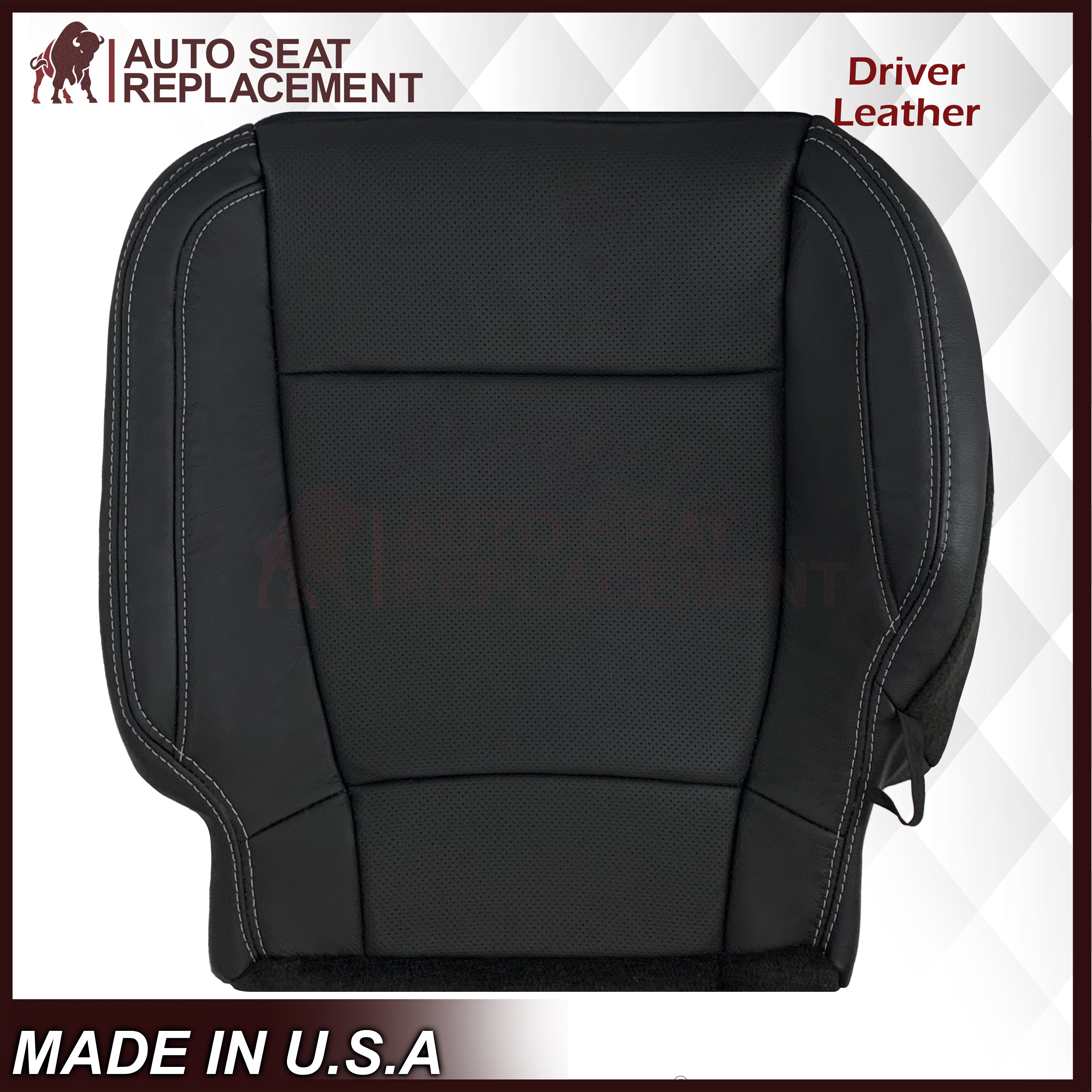 2017-2021 Ford F250 XLT Replacement Seat Covers - Charcoal Black | Premium Car Interior Upgrade for Truck Owners | Perfect for Daily Commute & Off-Road Adventures