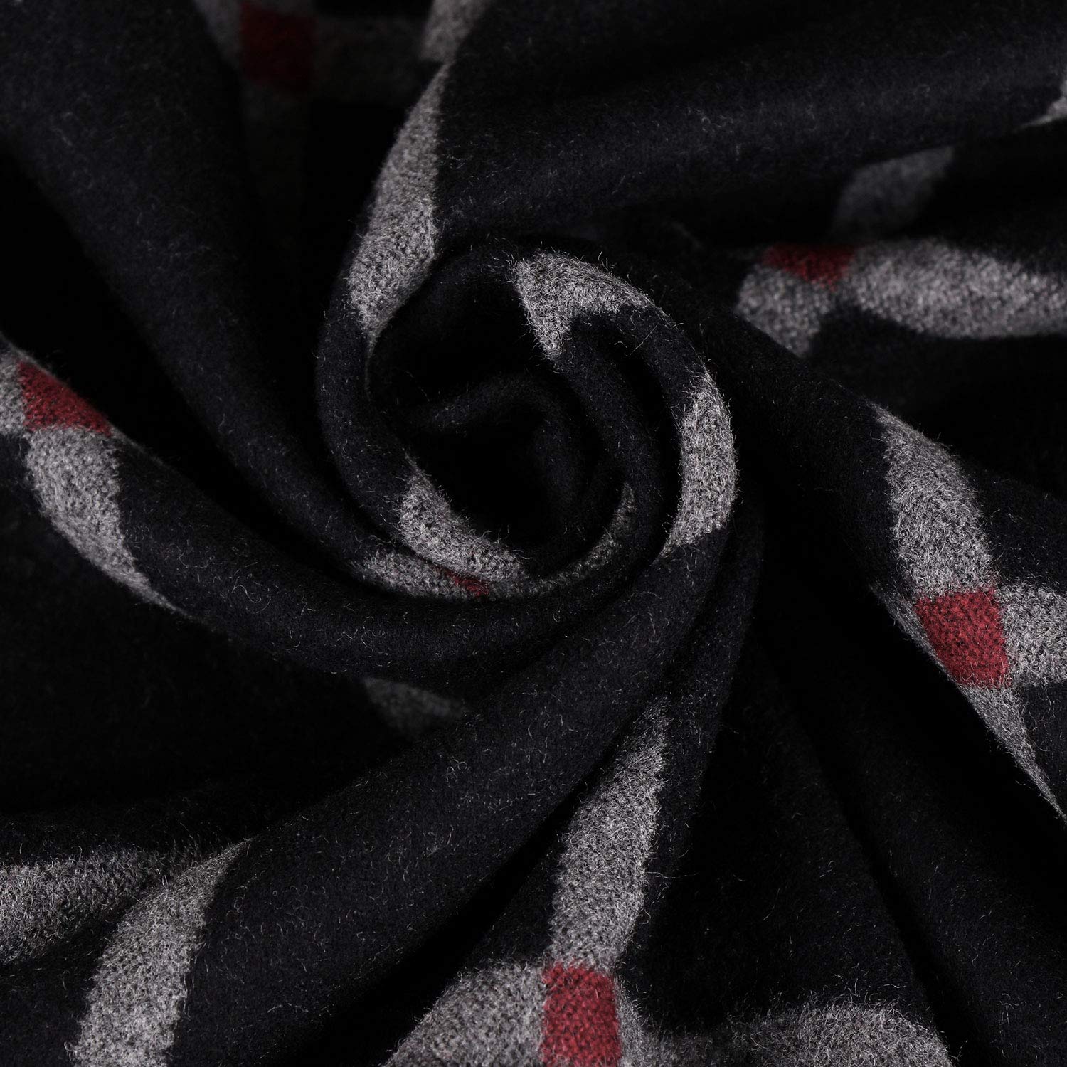 Men's Long Warm Winter Scarf - Stylish Knitted Fashion Scarves for Men & Boys - Perfect Christmas Gift - Ideal for Outdoor Activities, Travel & Cold Weather Protection