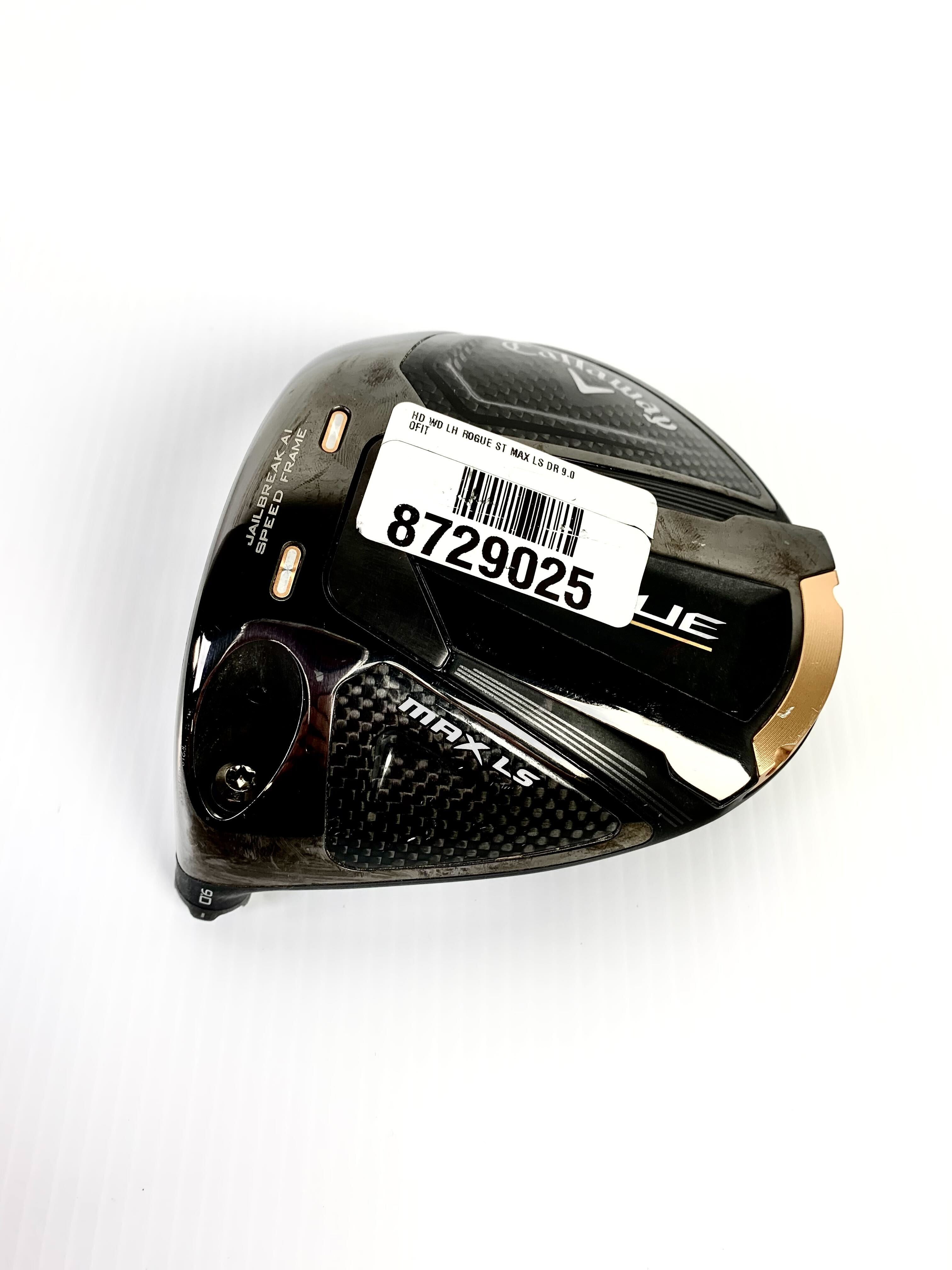 Used Callaway Rogue ST Max LS Driver 9° Left-Handed Golf Club - Perfect for Left-Handed Golfers Seeking Distance & Control on the Course