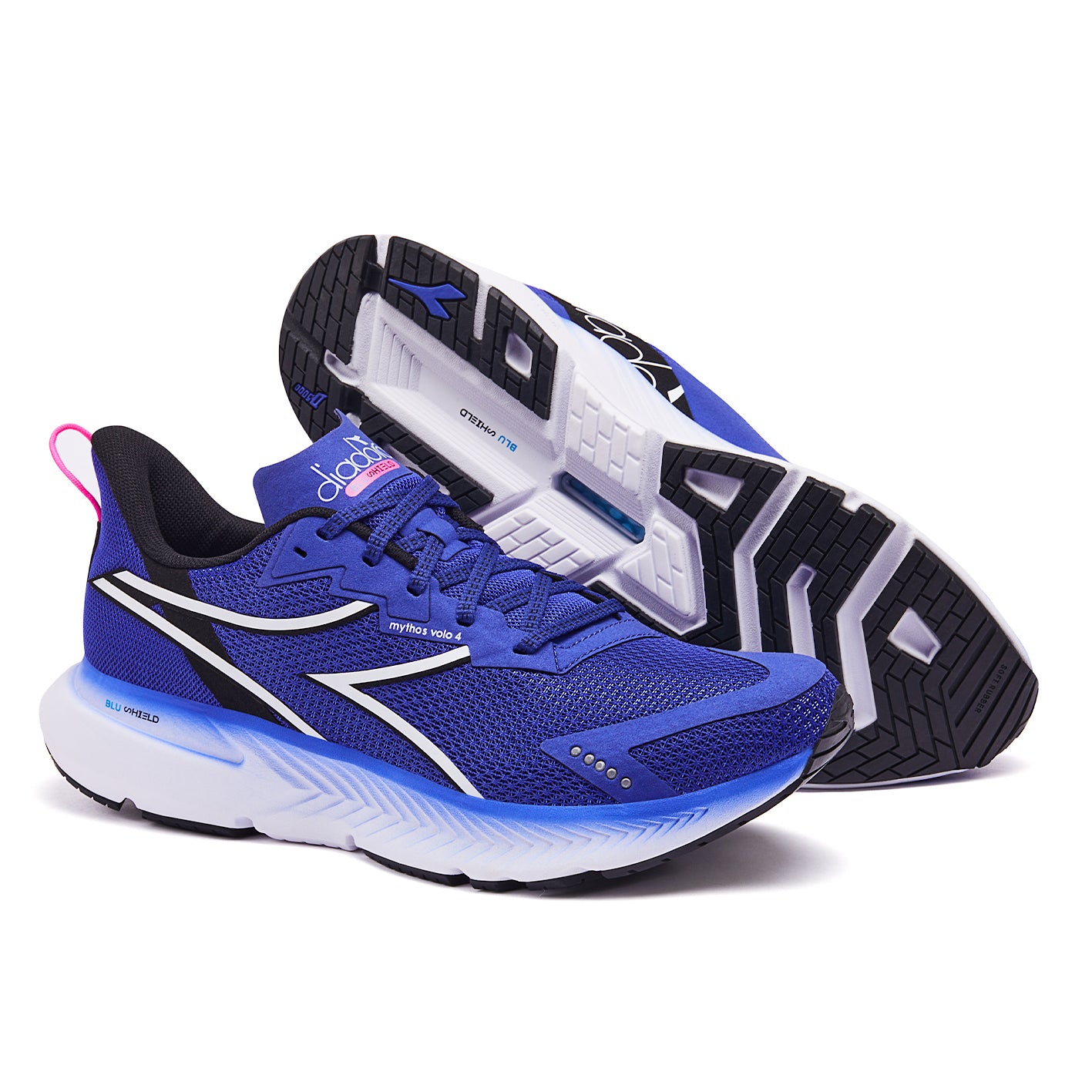 Men's Mythos Blushield Volo 4 Running Shoes - Lightweight Cushioned Athletic Sneakers for Men | Perfect for Jogging, Gym Workouts & Everyday Wear