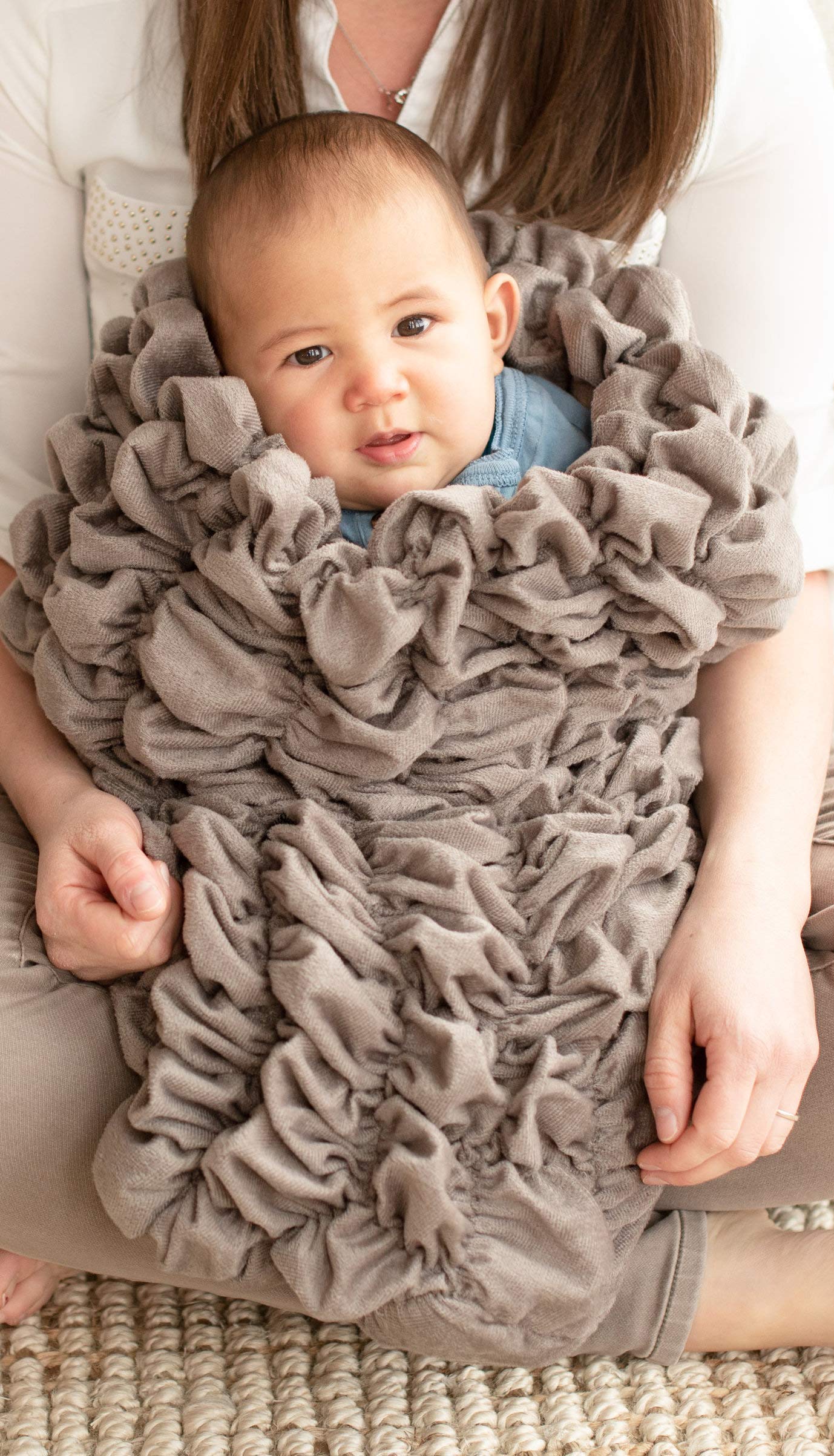 Albrea Premium Baby Cocoon Carrier - Soft & Warm Infant Wrap for Outdoor Adventures, Sports Events & Daily Use - Cozy Newborn Swaddle Blanket for Hiking, Camping & Winter Walks