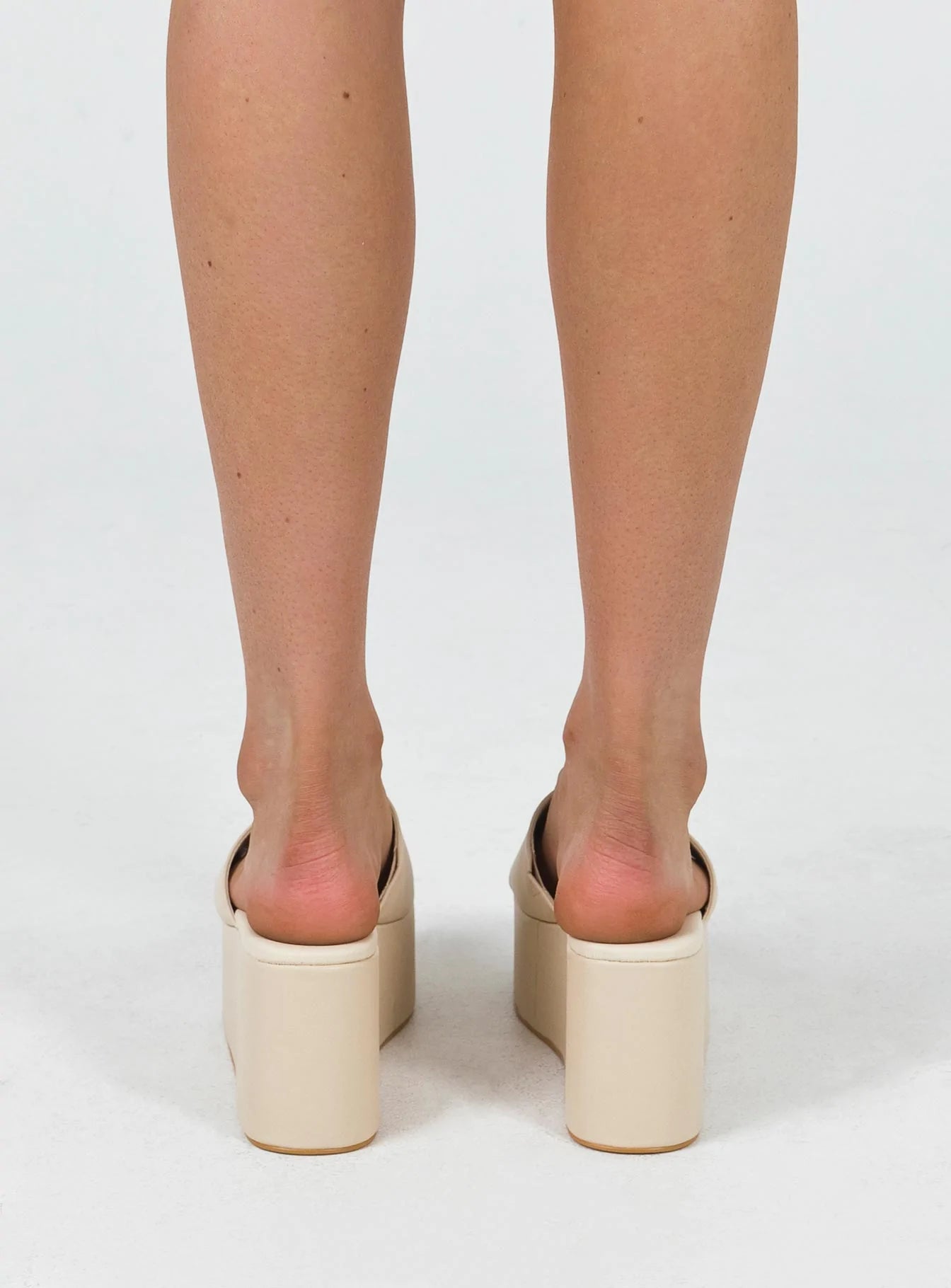 Arora Platform Slides Beige - Comfortable & Stylish Women's Sandals for Summer, Beach, and Casual Wear
