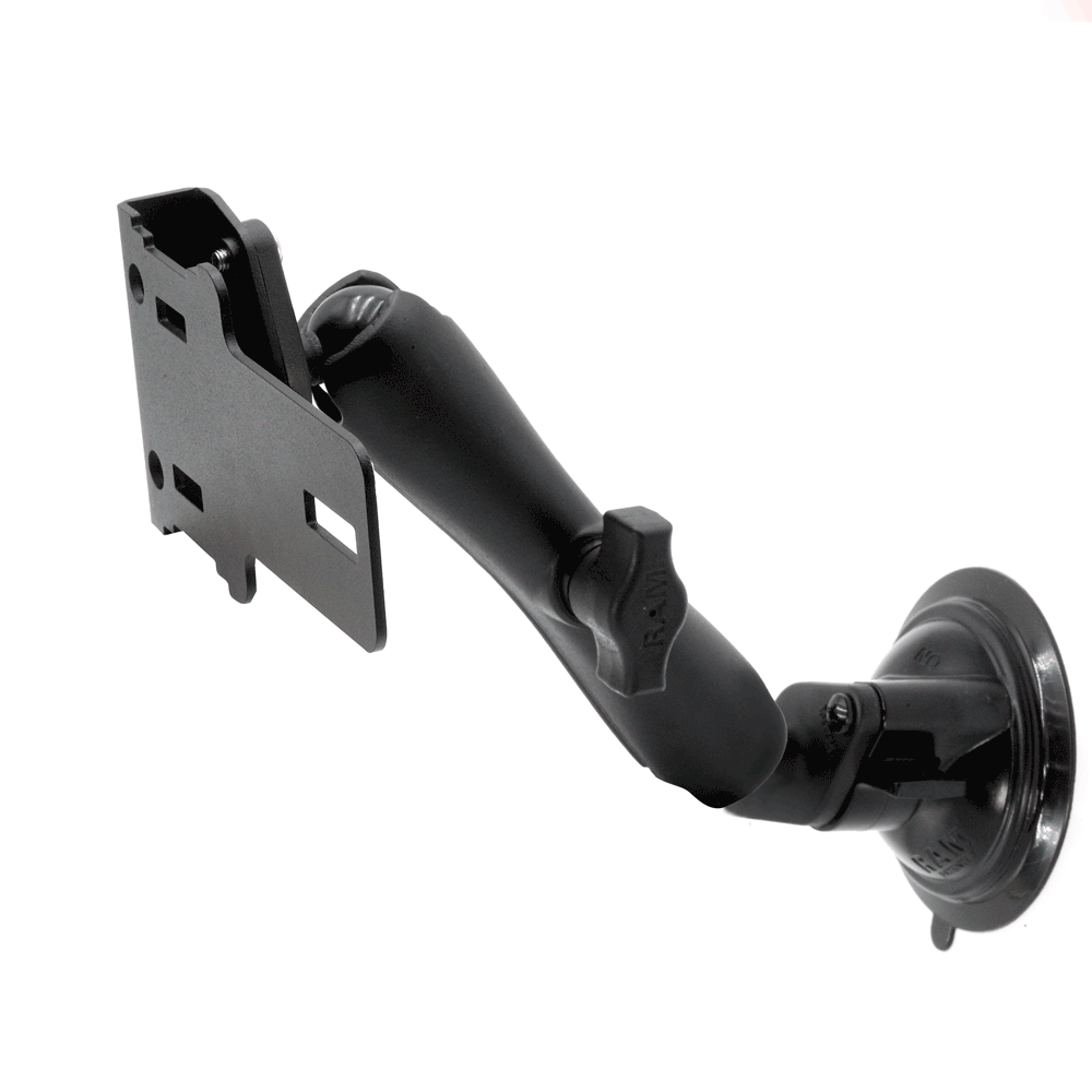 RAM Mount for Handheld Radios - Secure & Adjustable Radio Holder for Motorcycles, ATVs & Boats - Perfect for Hiking, Camping & Outdoor Adventures