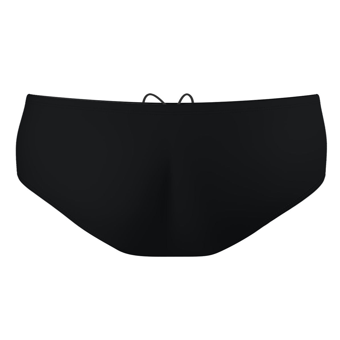 Solid Black Classic Brief Swimsuit for Men - Comfortable Swim Trunks for Beach, Pool & Vacation - Quick Dry Swimwear for Summer Water Activities