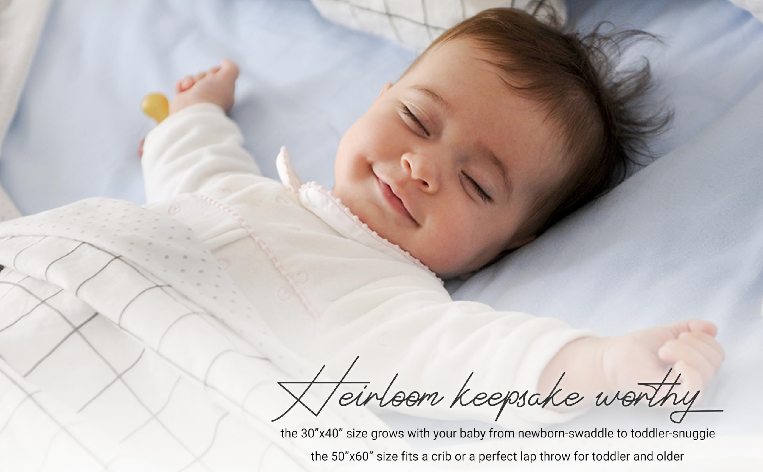 Personalized Minky Baby Blanket with Cute Dragon Design - Ultra Soft Nursery Blanket for Newborns & Toddlers - 30