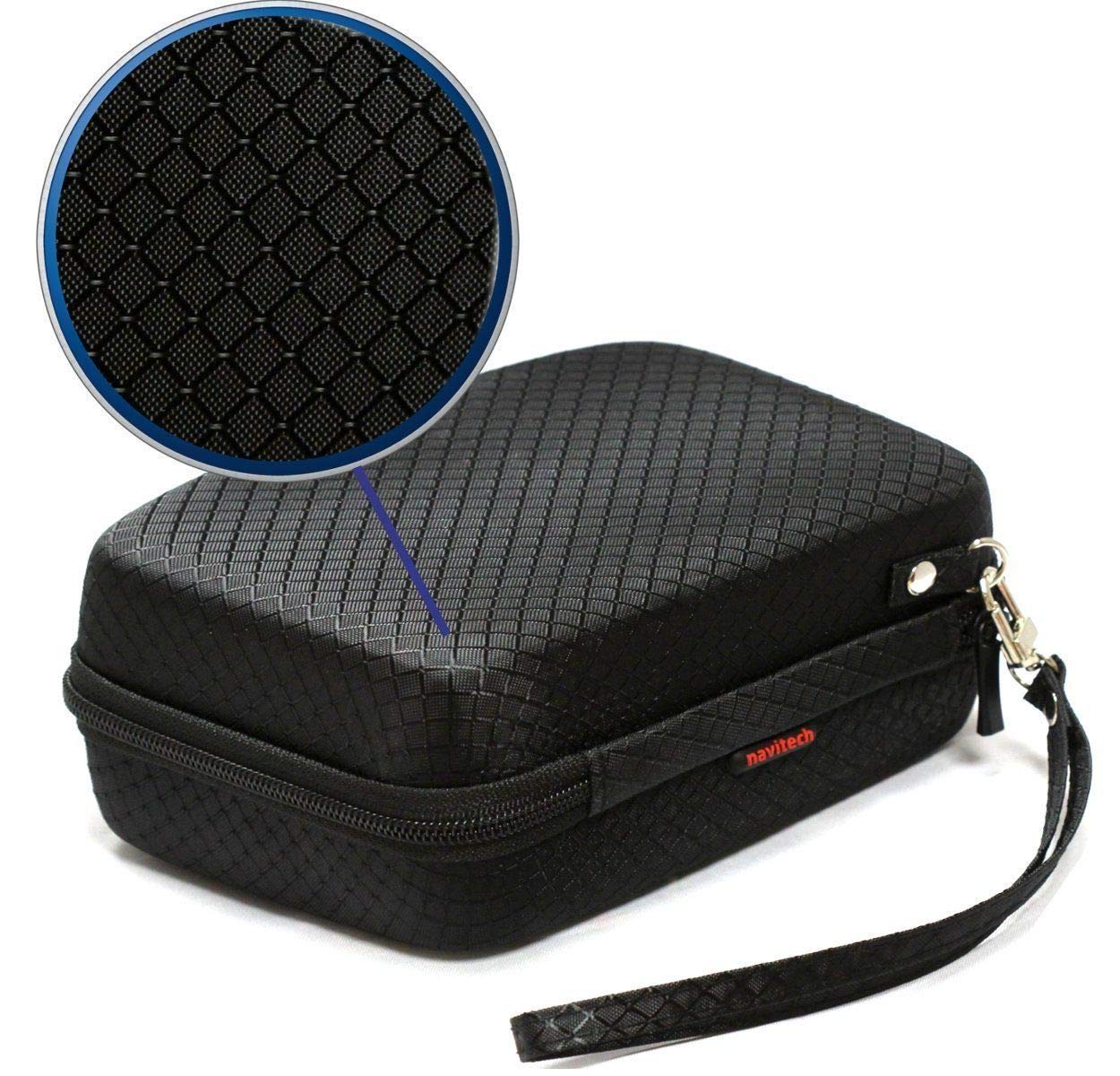 Navitech Black Hard Carry Case for Garmin Drive 50 USA LM GPS Navigation System - Durable Travel Protection for Road Trips & Outdoor Adventures