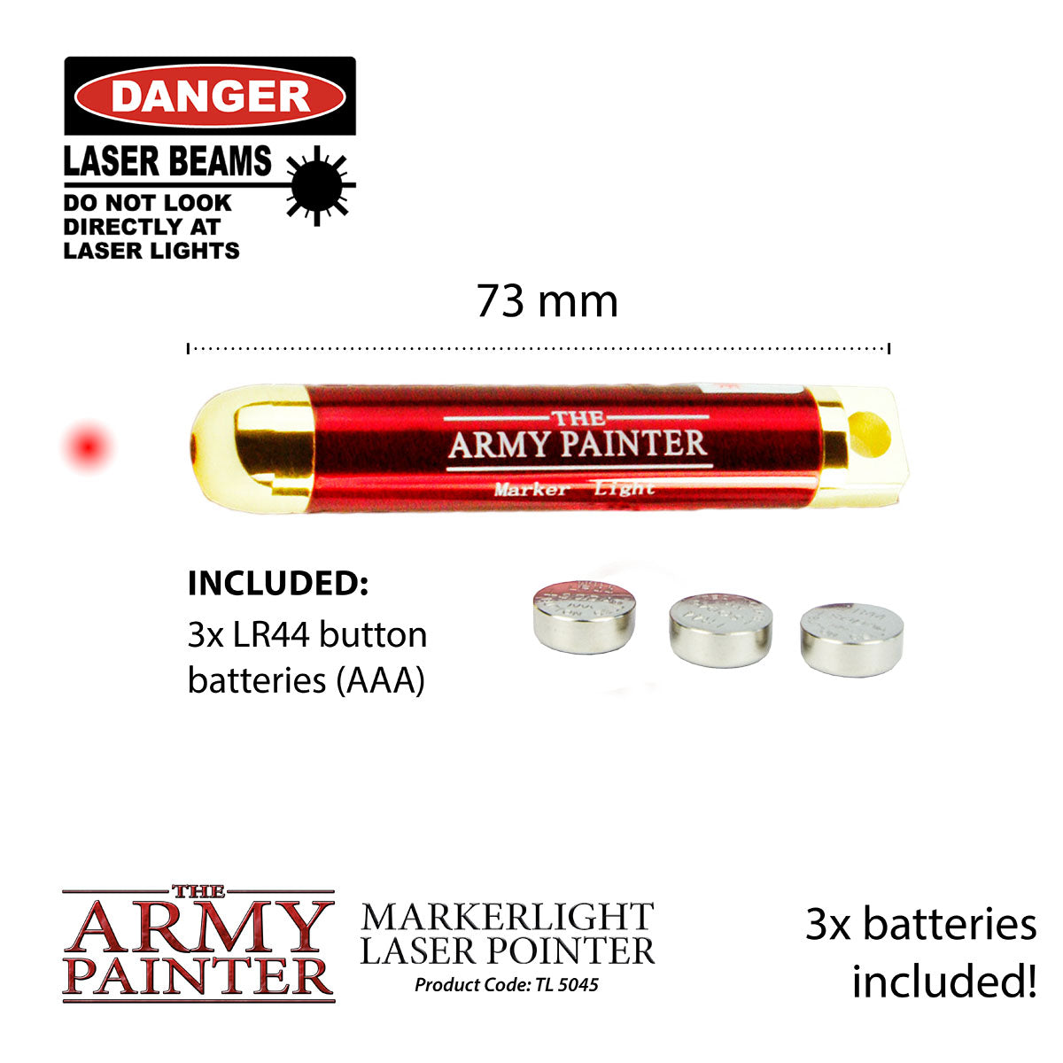 Markerlight Laser Pointer - High Power Red Laser for Presentations, Teaching, and Pet Play | Perfect for Classrooms, Business Meetings, and Cat Toys