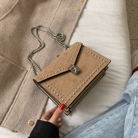 Genuine Leather Small Shoulder Messenger Bag for Women - Stylish Crossbody Purse for Work, Travel & Everyday Use
