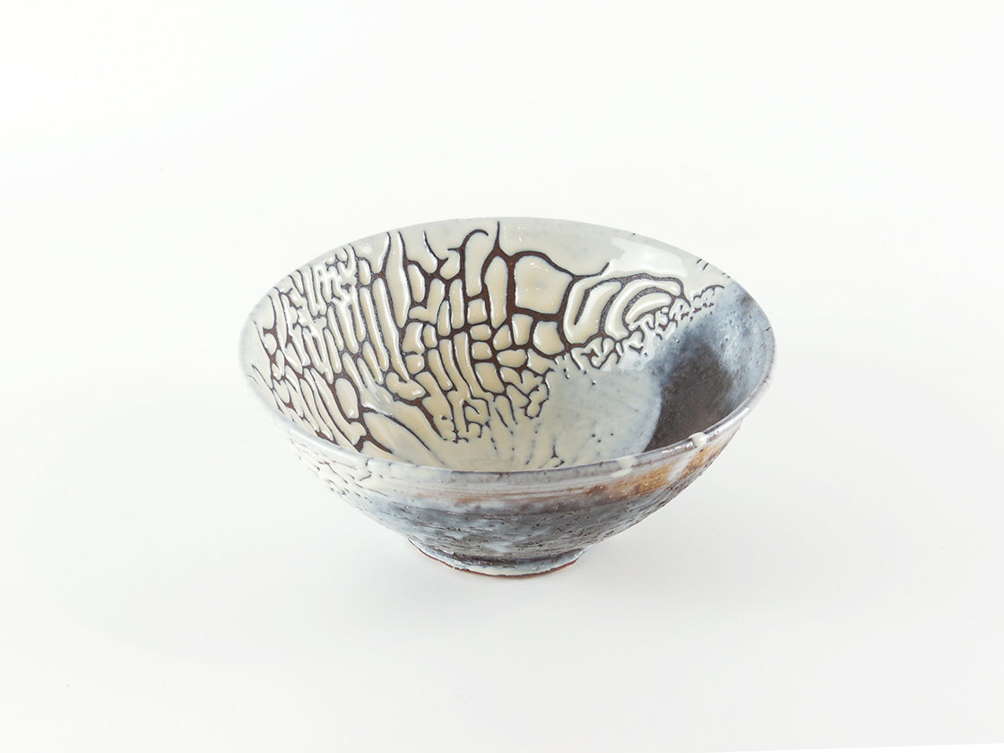 Premium Japanese Ramen Bowl - Muroo Ann Warabai Yuu - Authentic Ceramic Noodle Soup Bowl for Home Dining & Restaurant Use