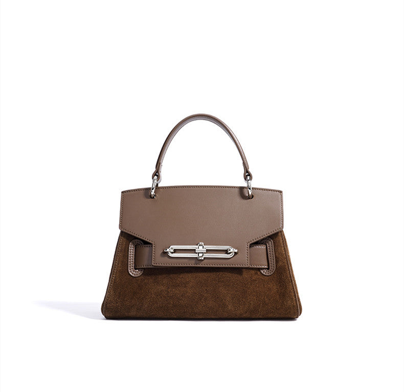 Premium Suede Leather Tote Bag for Women - Stylish & Spacious Handbag for Work, Travel & Everyday Use