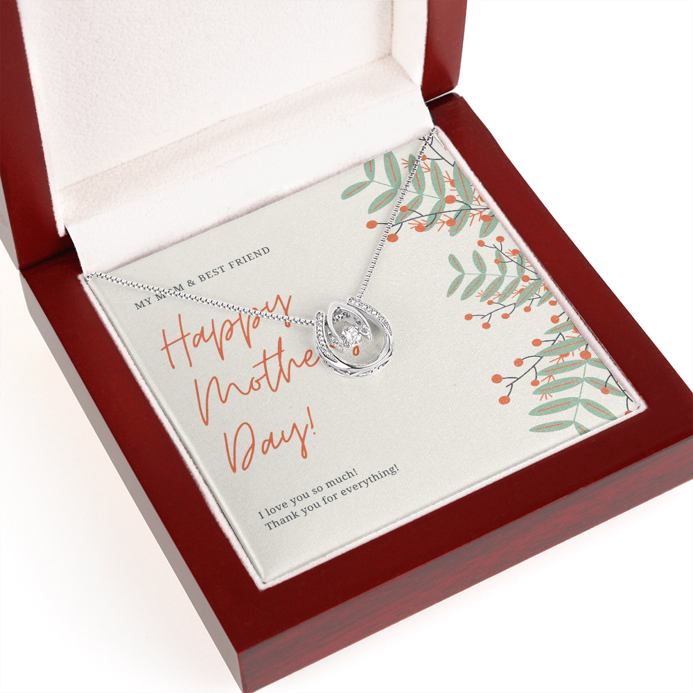 Elegant Mother's Day Jewelry Gift - Sterling Silver Necklace for Mom, Birthday, Anniversary - Perfect for Gifting & Special Occasions