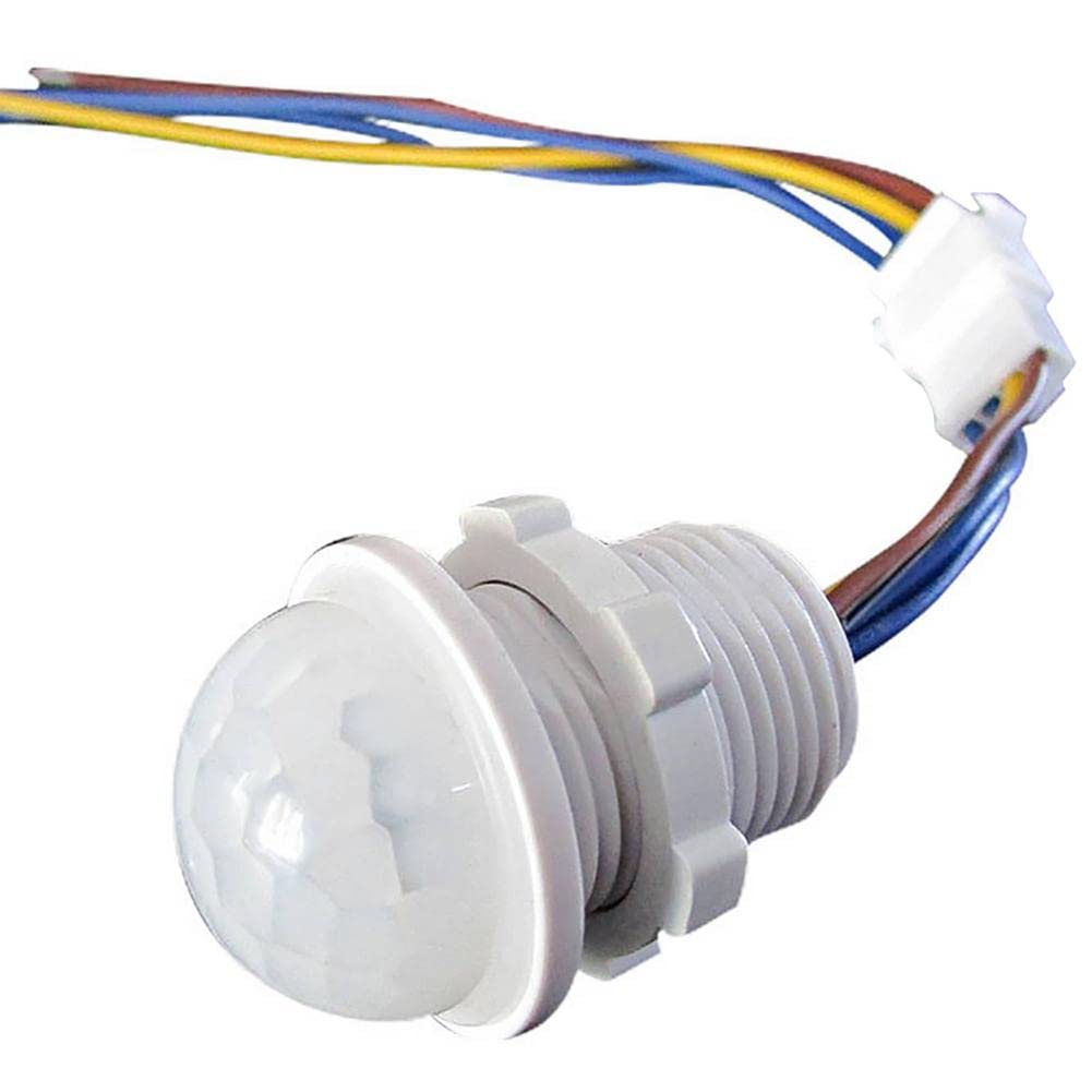 Smart PIR Motion Sensor Light Switch - 110V/220V Auto On/Off Infrared Detector for Home, Office & Outdoor Security Lighting