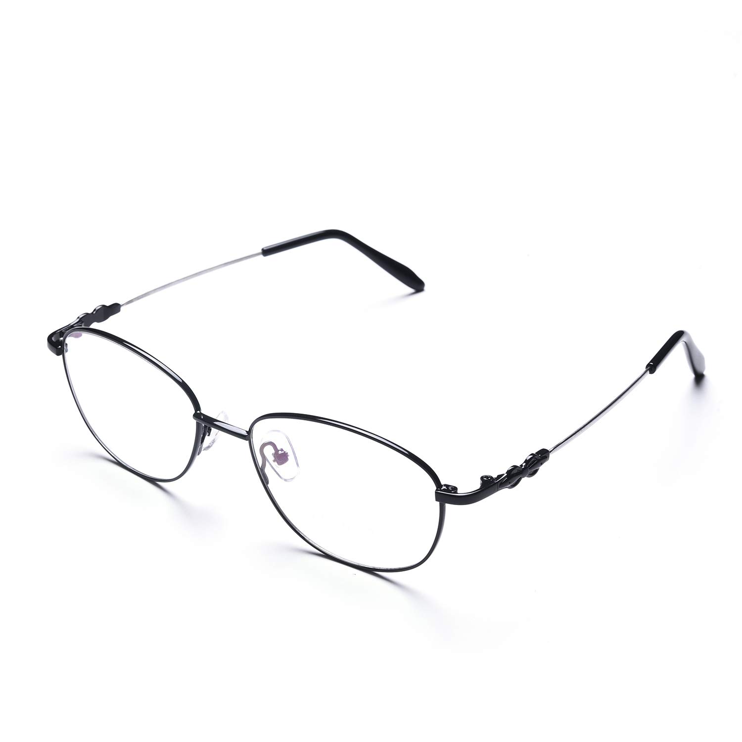 Retro Blue Light Blocking Computer Reading Glasses for Women - Anti-Eye Strain Eyewear for Office Work, Screen Time & Digital Device Use