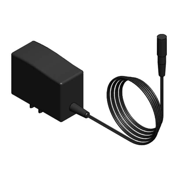 T&S Brass EC-EASYWIRE ChekPoint Plug-in AC Transformer - 100VAC to 240VAC Input, 6.5VDC/2000mA Output - Power Supply for Commercial Faucets, Water Dispensers & Point of Use Systems