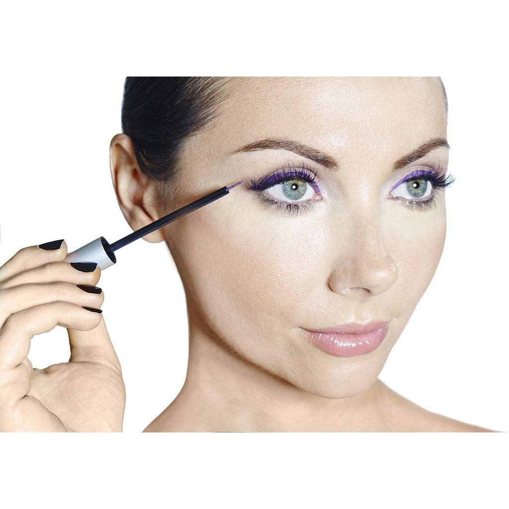 LashX Proline Eyelash & Eyebrow Growth Serum - Safe for Lash Extensions, Black - Enhance Natural Lashes for Daily Use & Special Occasions