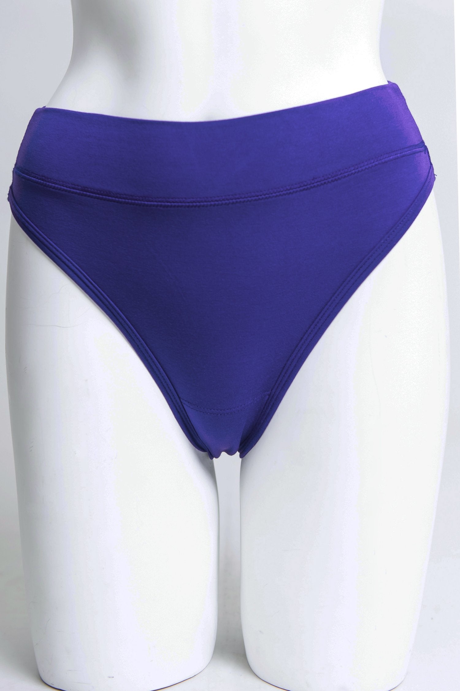La Thong Violet Bamboo - Comfortable & Stylish Women's Underwear for Everyday Wear, Yoga, and Lounge