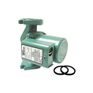Taco 006-F4 1/40HP Cast Iron Circulator Pump - High Efficiency Hot Water Circulator for Hydronic Heating Systems & Domestic Hot Water Recirculation
