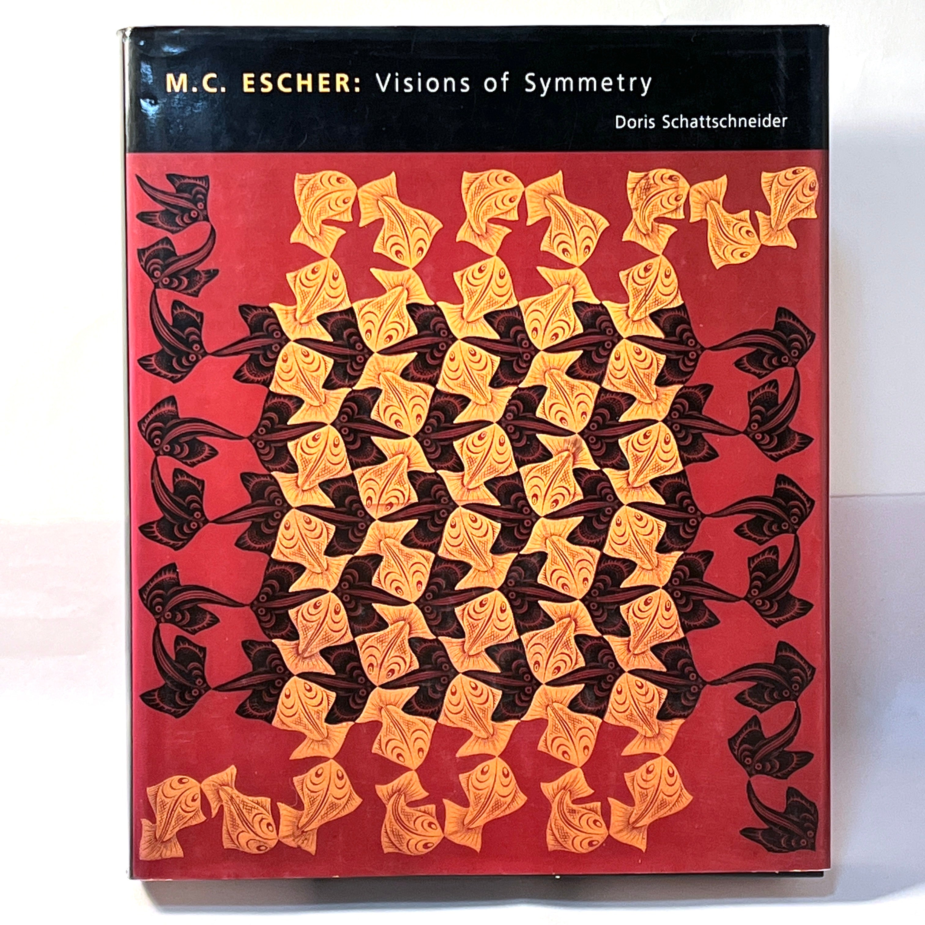 M.C. Escher: Visions of Symmetry - New Edition 2004 Hardcover with Dust Jacket - Art Book for Math Enthusiasts & Home Decor