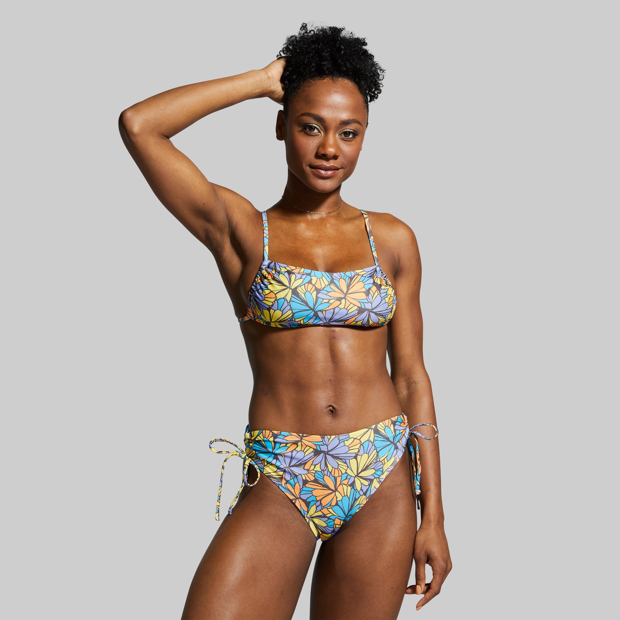 Maud Mood Bandeau Bikini Top for Women - Seamless Swimwear for Beach, Pool & Vacation - Comfortable Strapless Bikini Top for Summer