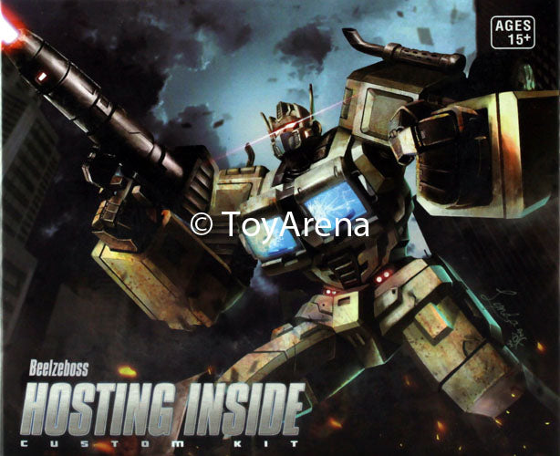 Beelzeboss BLZ 08H Custom Internal Hosting Kit for CW Battle Core Optimus Prime - Perfect for Transformers Collectors & Display Enhancement