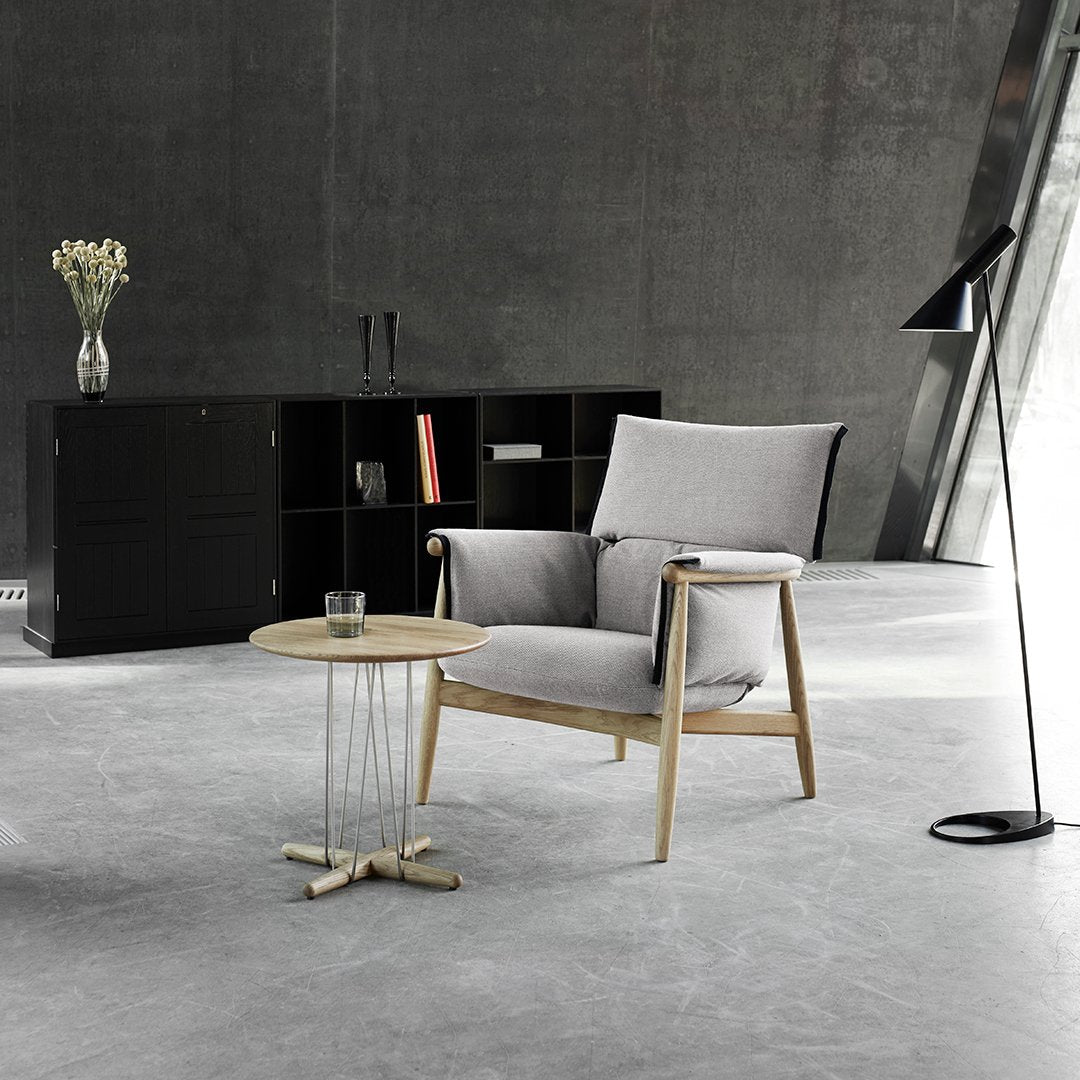 Modern E021 Embrace Lounge Side Table - Stylish End Table for Living Room, Bedroom & Office - Perfect for Coffee, Books & Decor