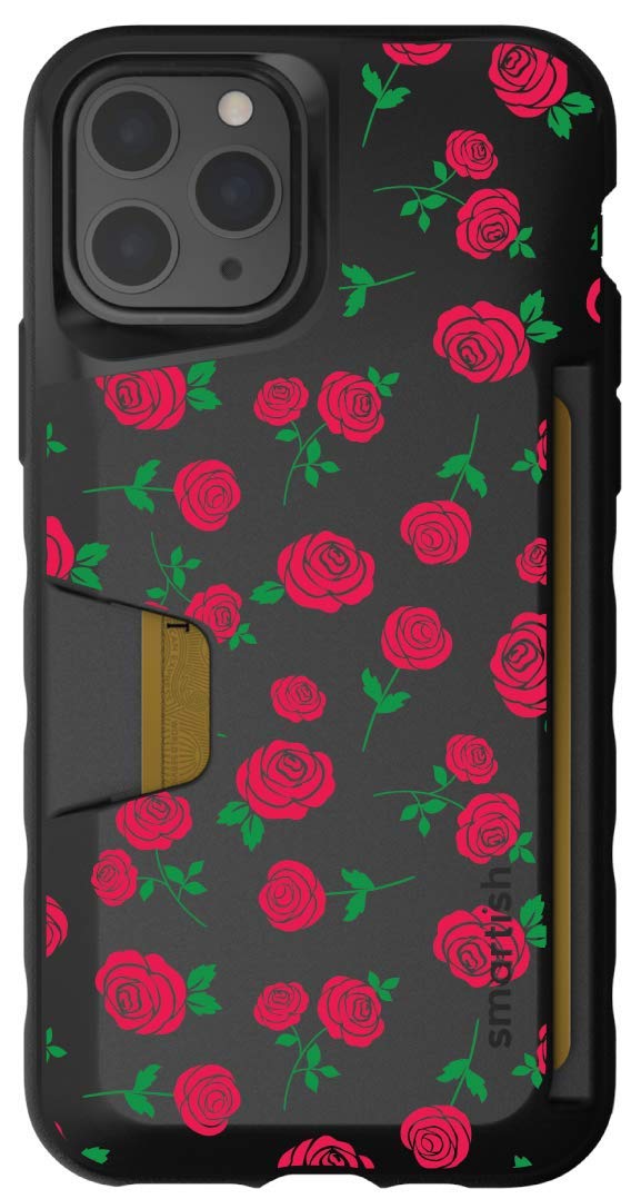 Smartish Petalhead Slim Protective Wallet Case for iPhone 11 Pro - Credit Card Holder & Phone Cover (Wallet Slayer Vol 1) - Perfect for Everyday Use, Travel & Business Meetings