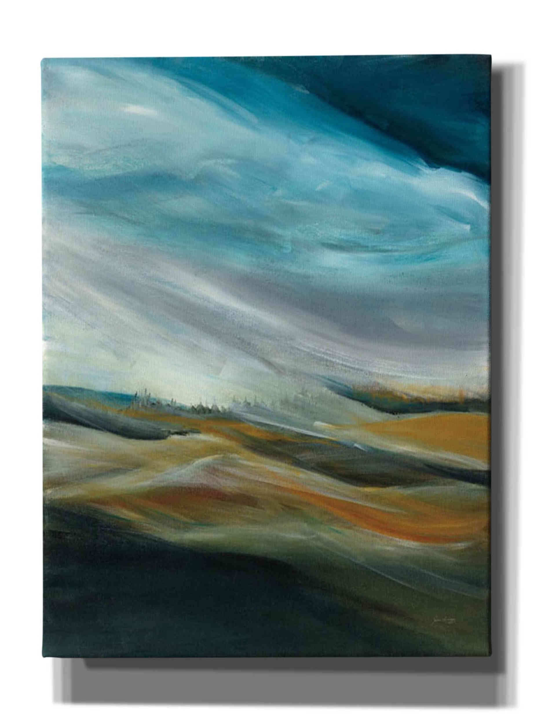 Sand Storm by Jan Griggs - 18x26 Inch Modern Abstract Canvas Wall Art for Living Room, Bedroom & Office Decor