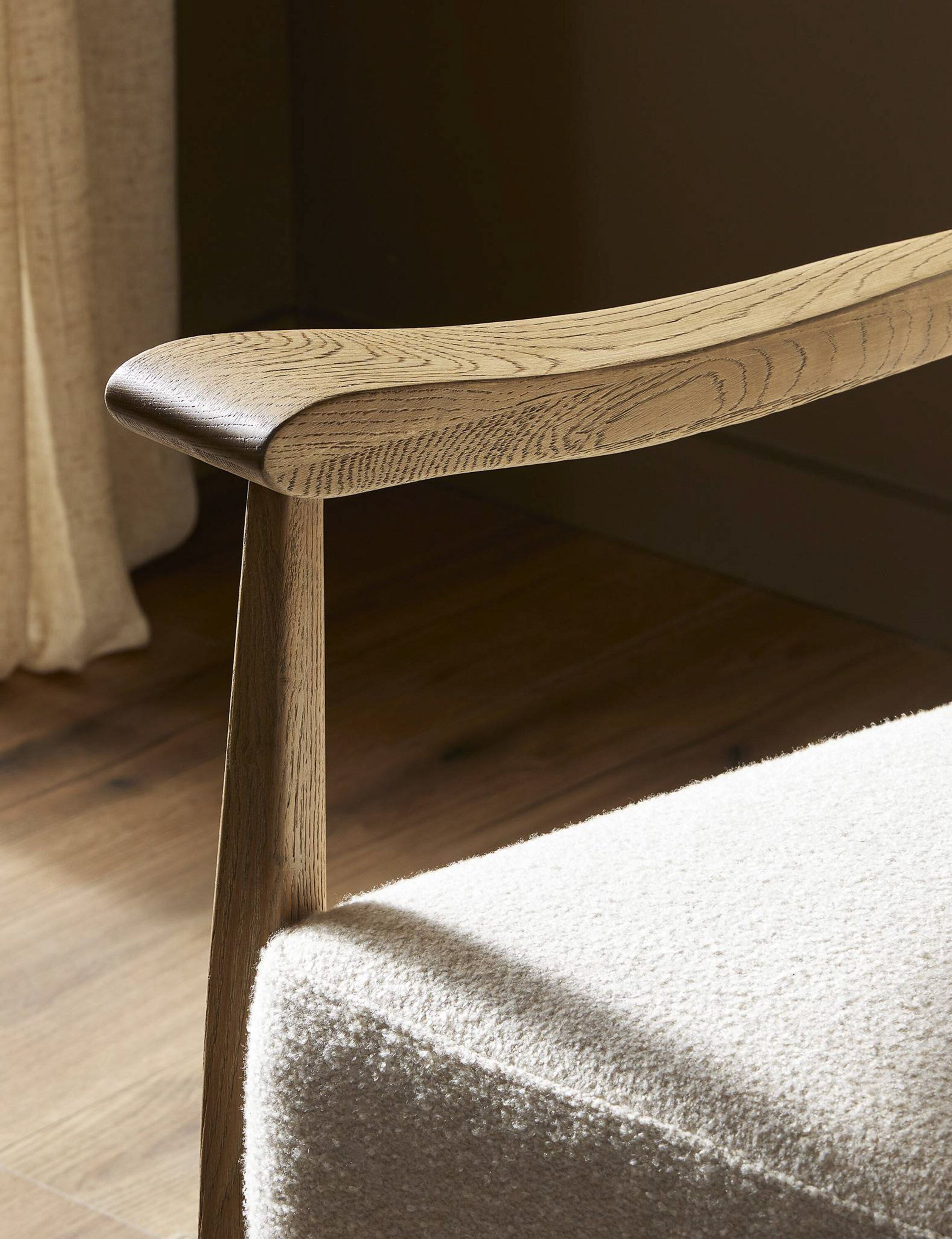 Stylish Godfrey Accent Chair by Amber Lewis x Four Hands - Mid-Century Modern Lounge Chair for Living Room, Bedroom & Office Decor