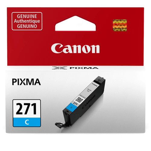 Canon CLI 271 Cyan Ink Cartridge - High-Quality Printer Ink for Canon Pixma Printers - Perfect for Home, Office & Photo Printing