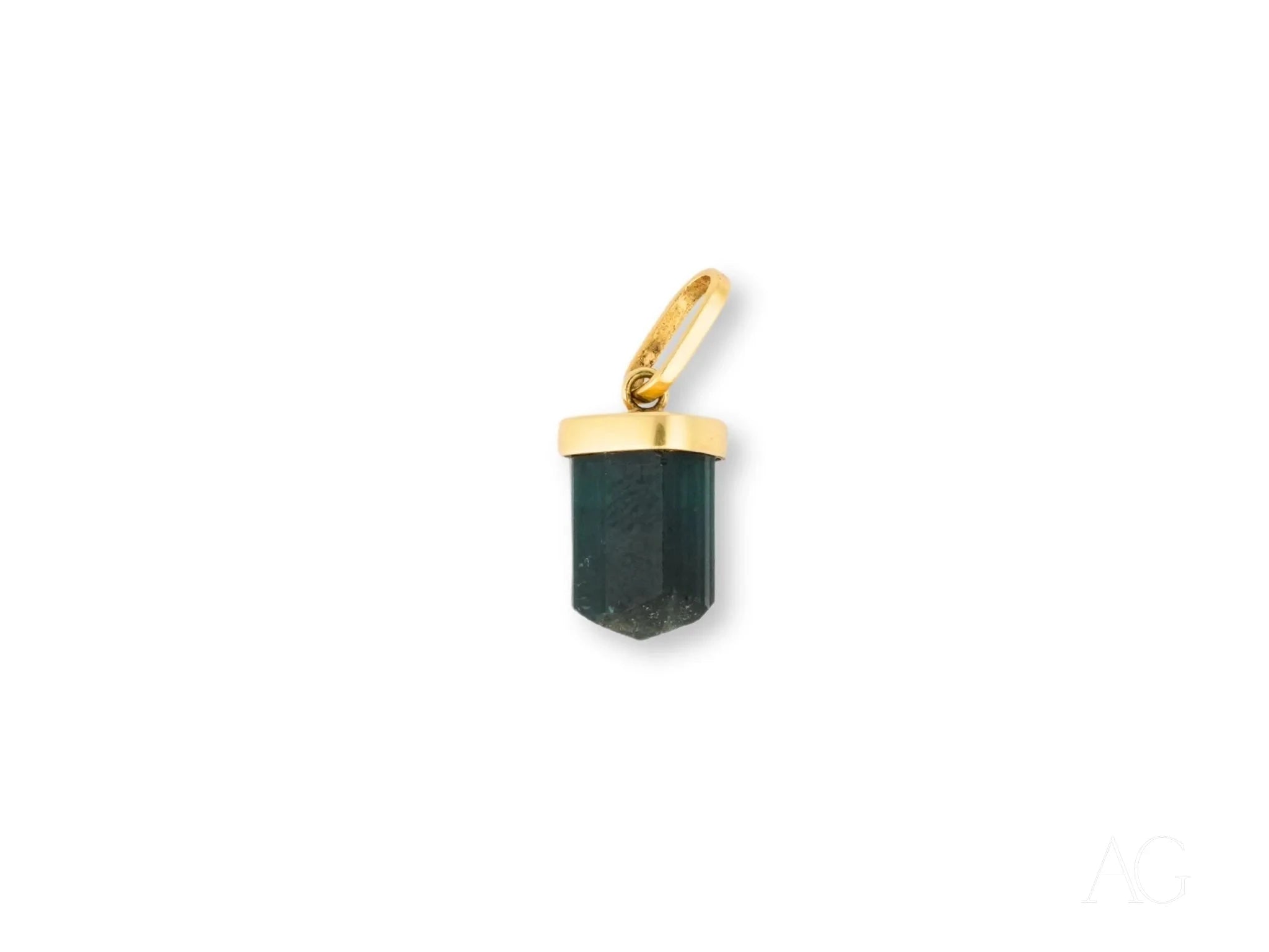 Turmalina Elegance Pendant Necklace - Natural Gemstone Jewelry for Women, Healing Crystal Gift for Birthday & Anniversary - Perfect for Meditation, Yoga & Spiritual Energy Balancing