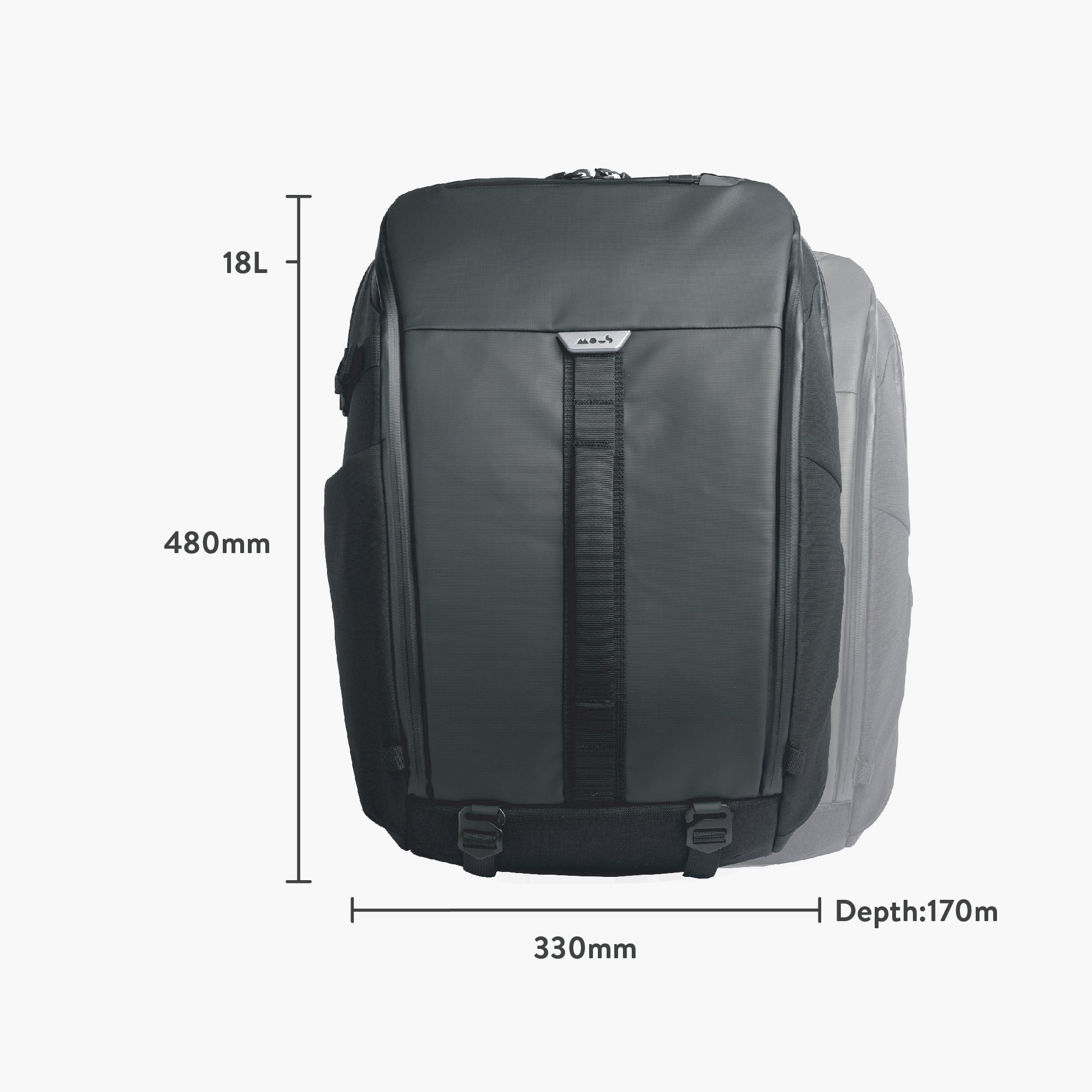 Extreme Zip Backpack - Durable & Waterproof Hiking Backpack for Outdoor Adventures, Travel & Camping