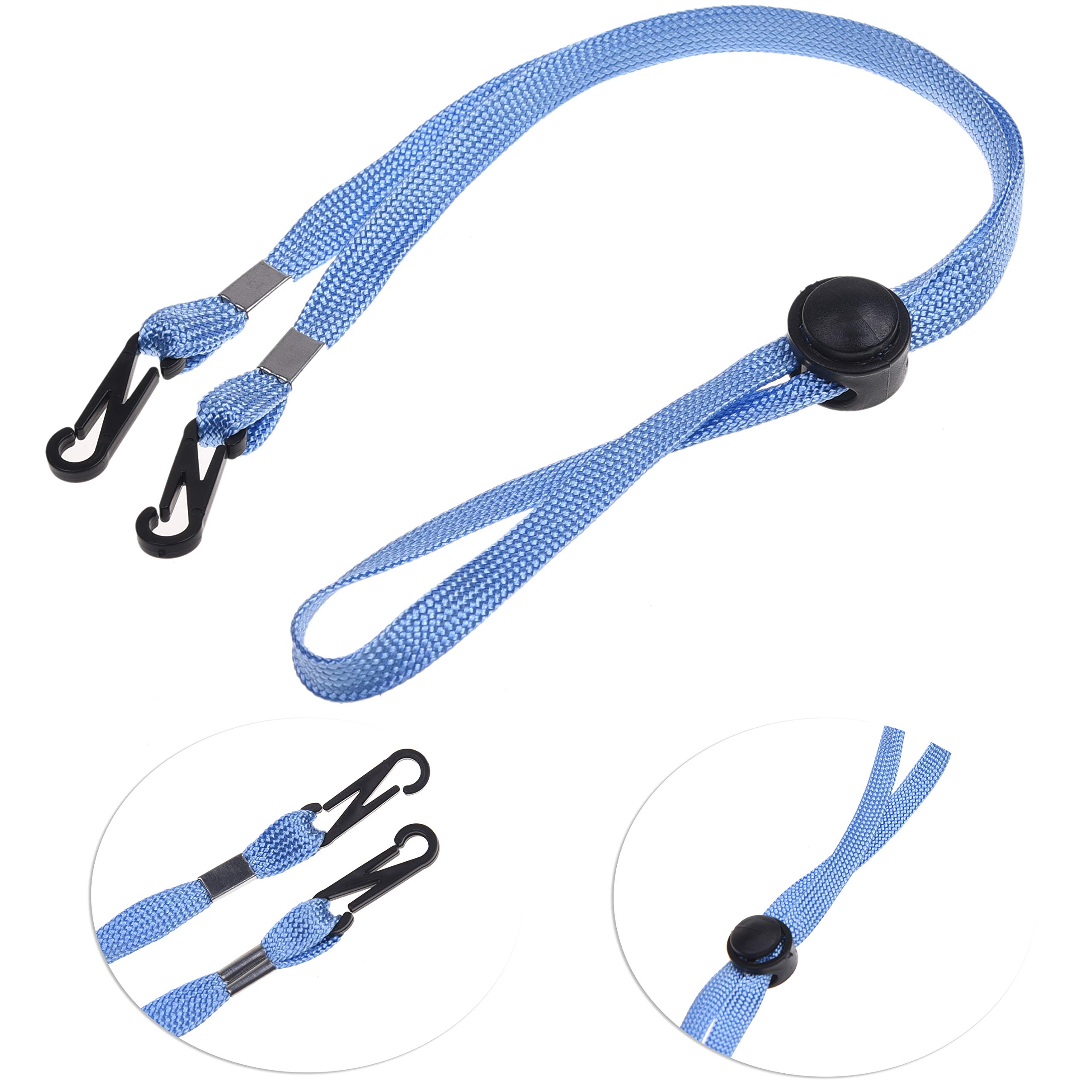 Kare & Kind 10X Face Mask Lanyards - Adjustable Straps for All Ages - Comfortable & Skin Friendly - Perfect for Work & Travel