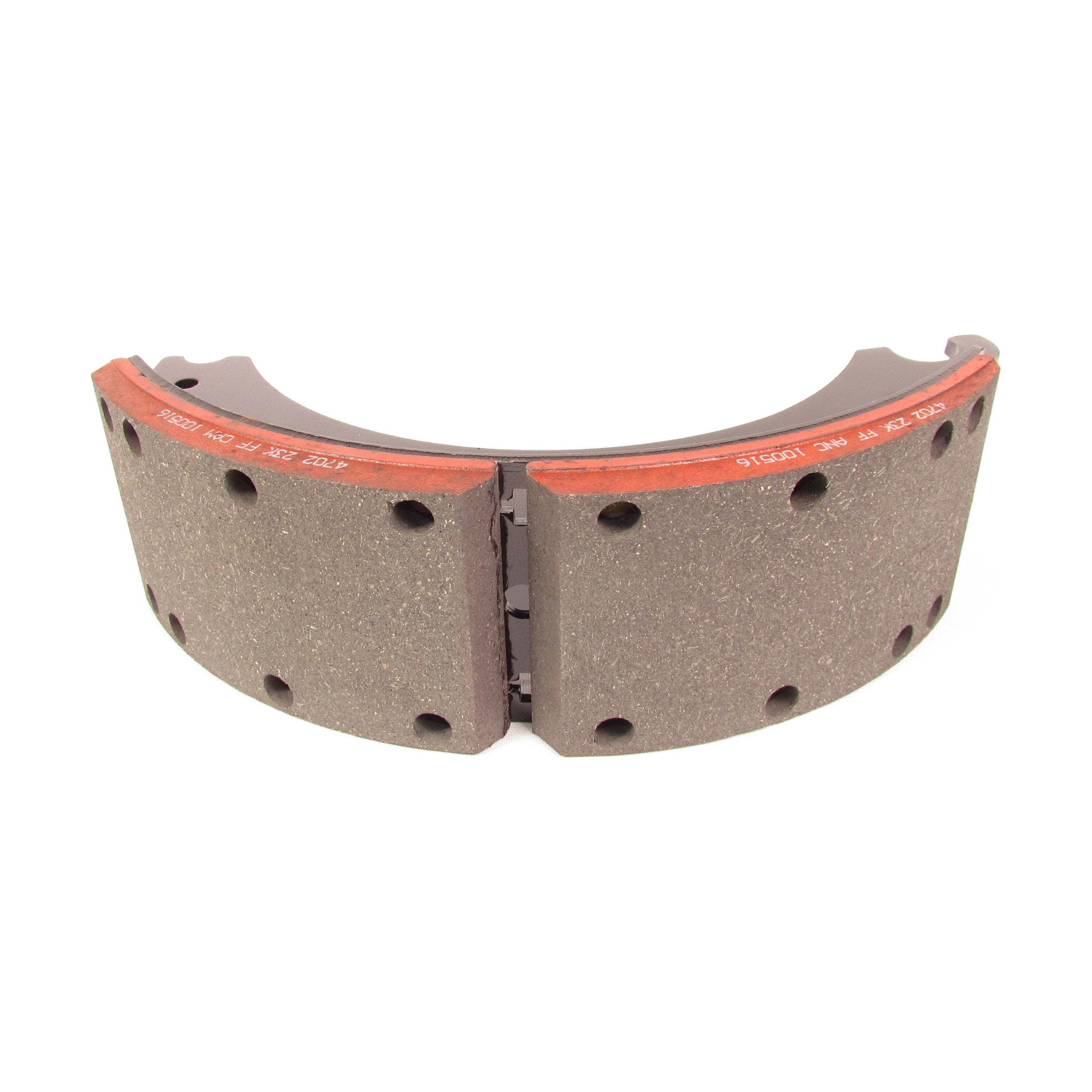 Fortpro 4702Q Front Lined Brake Shoe - 23K GAWR, 15x4 Brake Size (F224846) | Heavy-Duty Truck & Trailer Brake Replacement for Improved Stopping Power