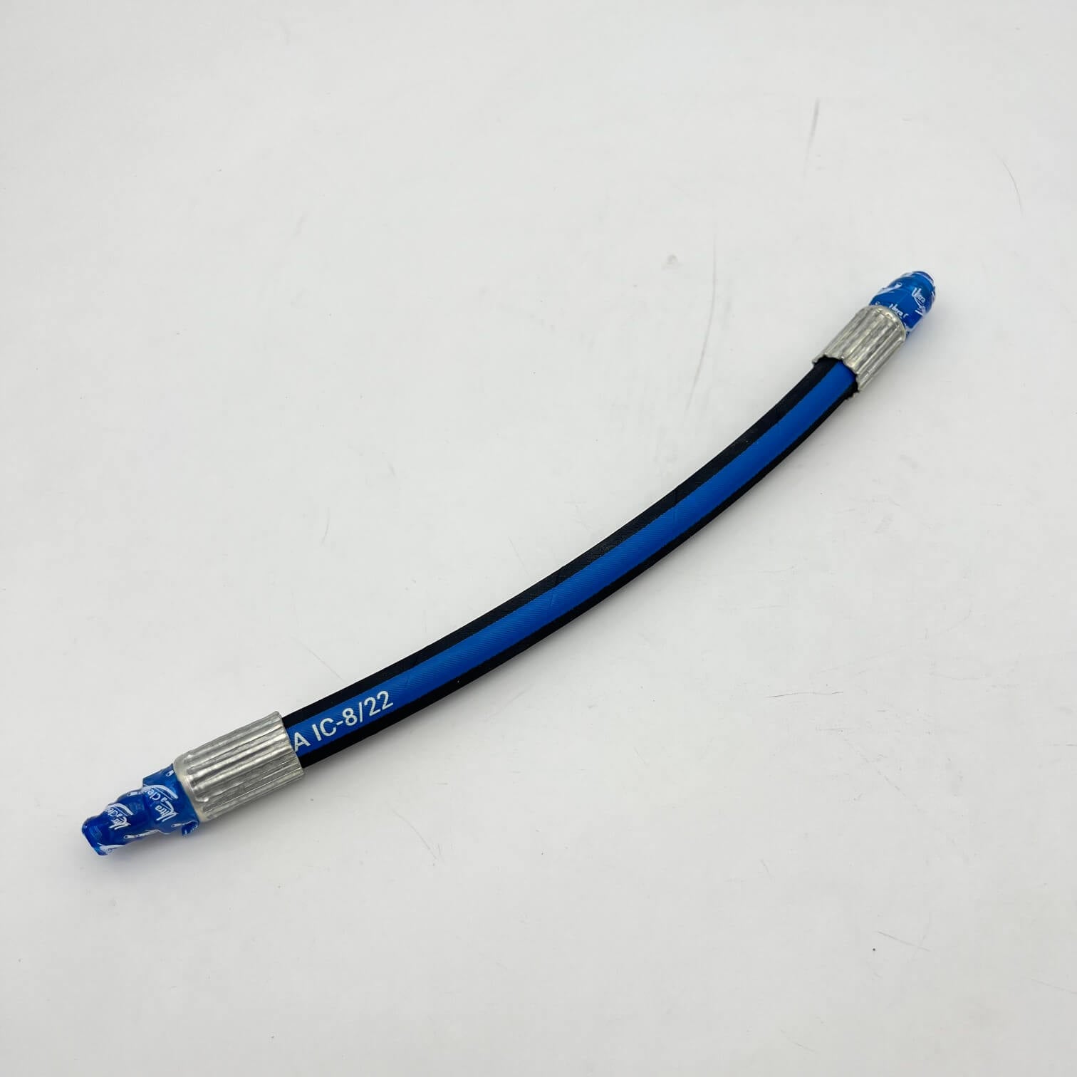 Bobcat 444M & 500 Hydraulic Hose for Loader Bucket Tilt Cylinders with Rod Ends - #6 JIC Fitting - Heavy-Duty Replacement Part for Skid Steer Loaders & Excavators