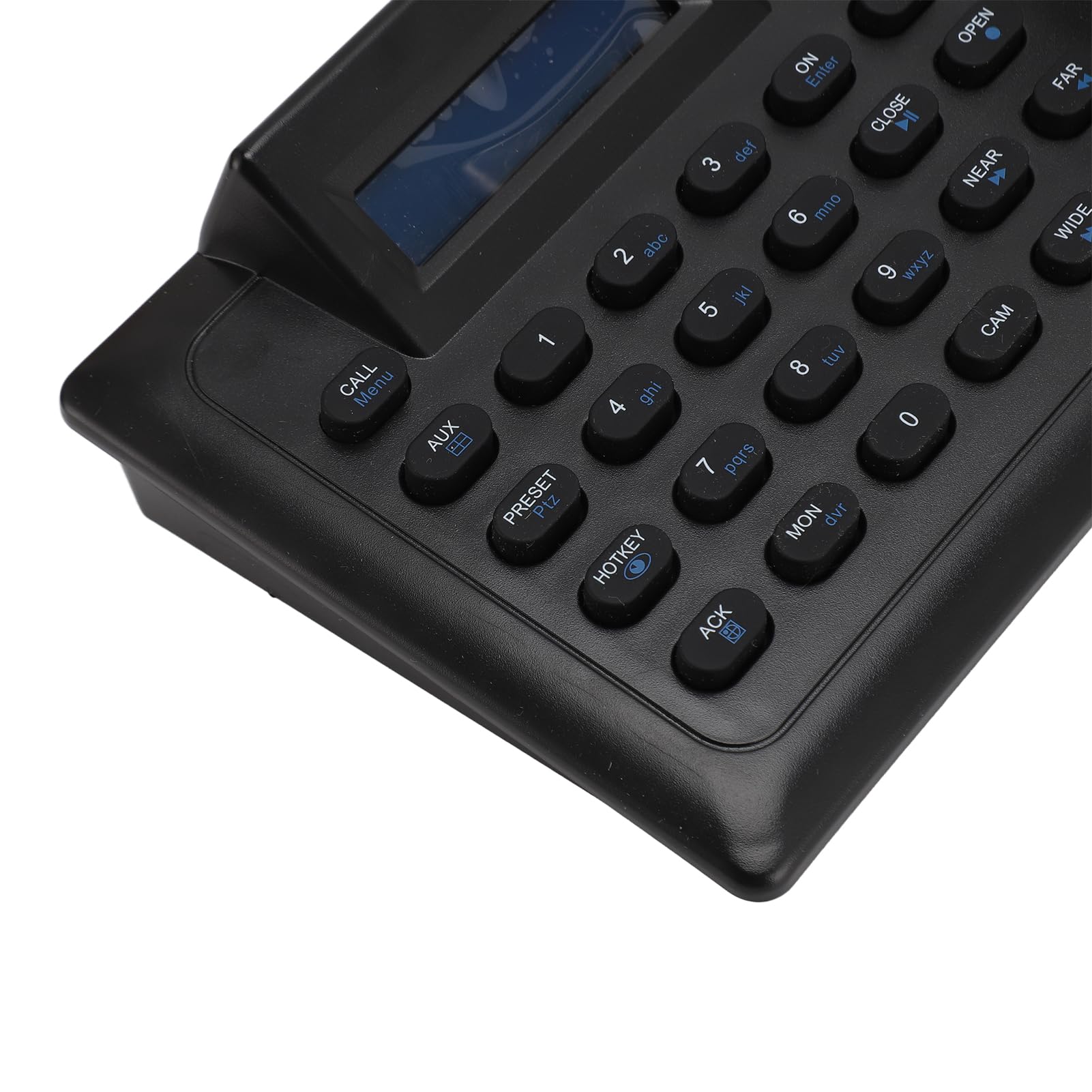 PTZ Camera Controller Keyboard with LCD Screen - 32 DVR 256 Dome Control for Surveillance Systems