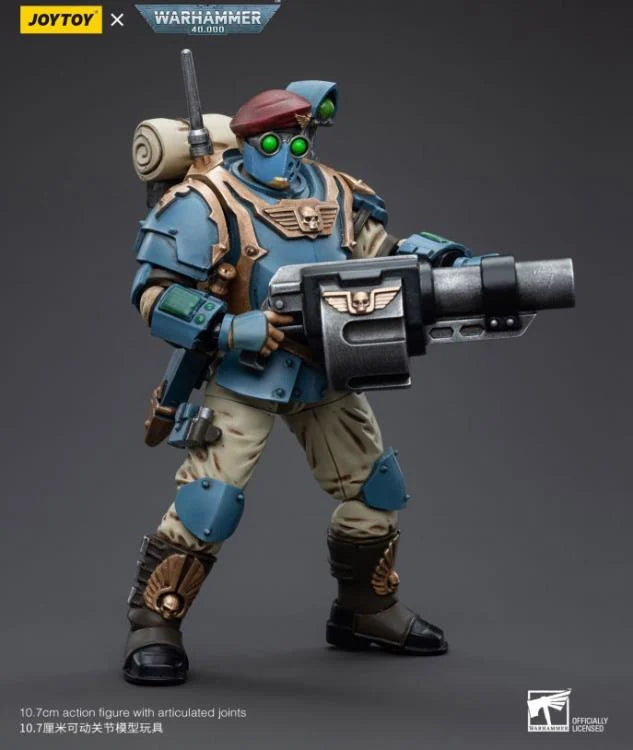 JOYTOY Warhammer 40k Astra Militarum Tempestus Scions Command Squad 55th Kappic Eagles Grenadier Action Figures - Collectible Miniatures for Tabletop Gaming & Warhammer 40k Battles