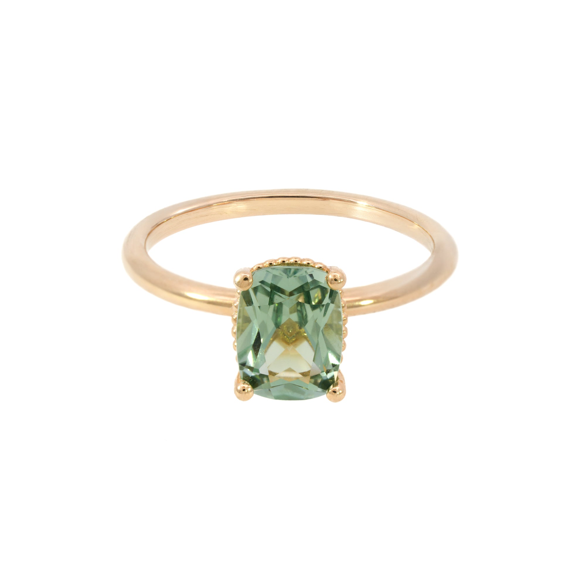 Daphne Solitaire Ring - Elegant 14K Gold Minimalist Engagement Ring for Women | Perfect for Proposals, Weddings & Anniversaries