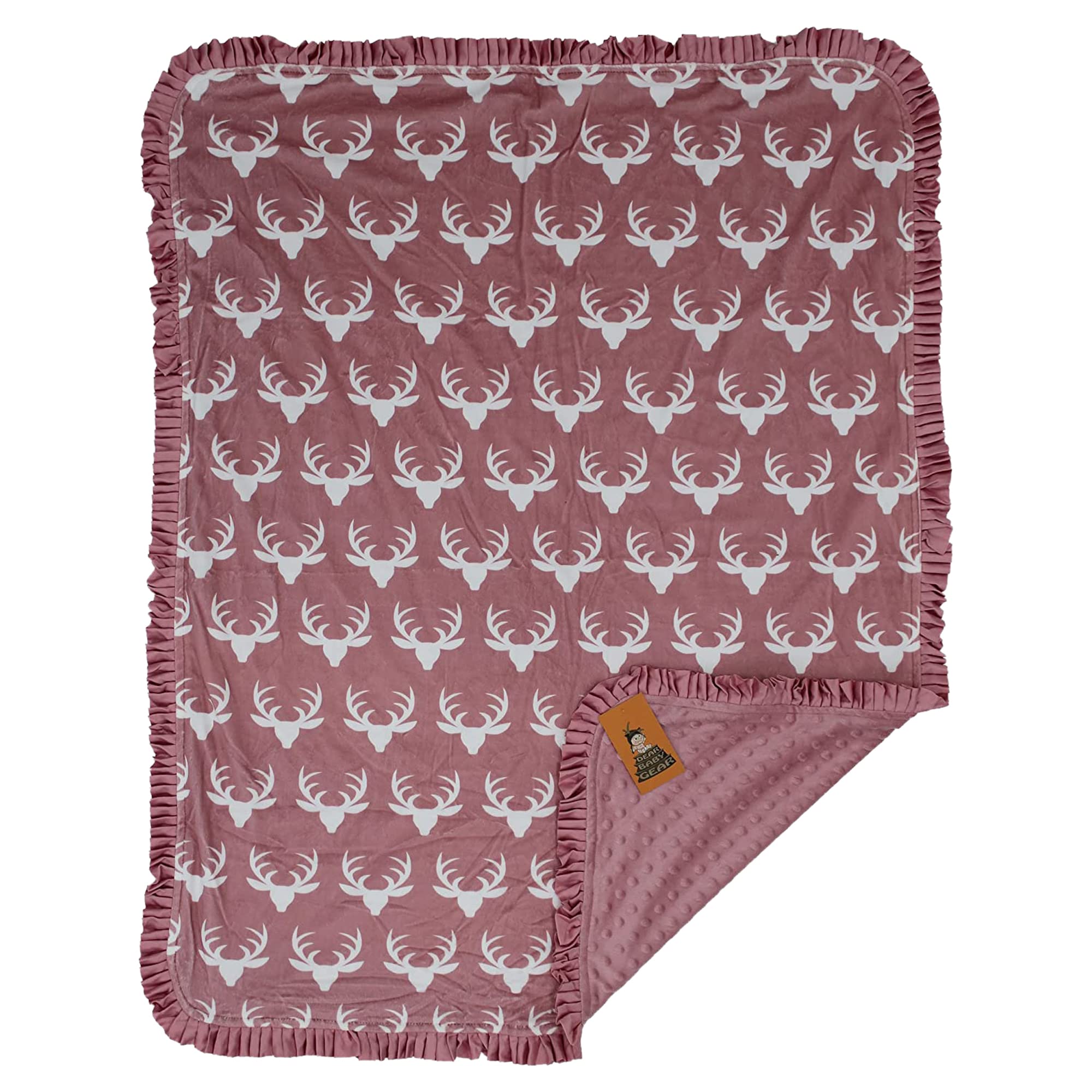 Deluxe Double Layer Baby Blanket - Gender Neutral Nursery Quilt for Newborns - Perfect for Gifting & Nursery Decor