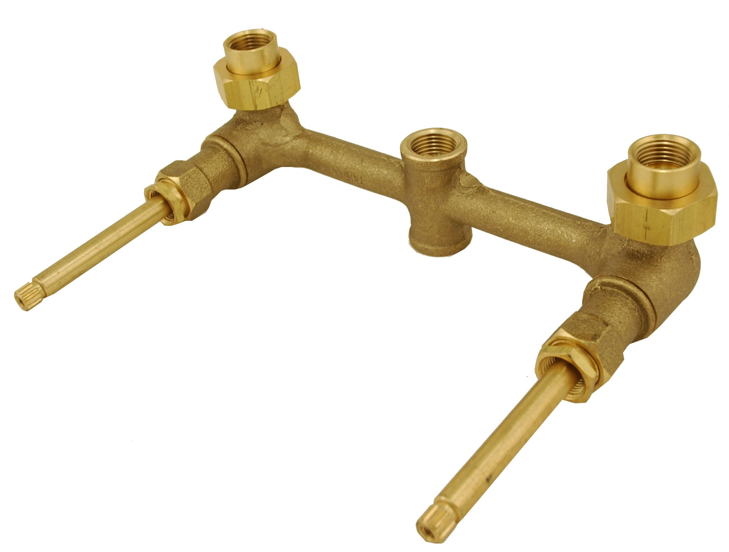 Plumb USA 2-Handle Tub & Shower Rough-In Valve - Compatible with Price Pfister 910-374 & 910-385 - Perfect for Bathroom Renovations and Plumbing Upgrades