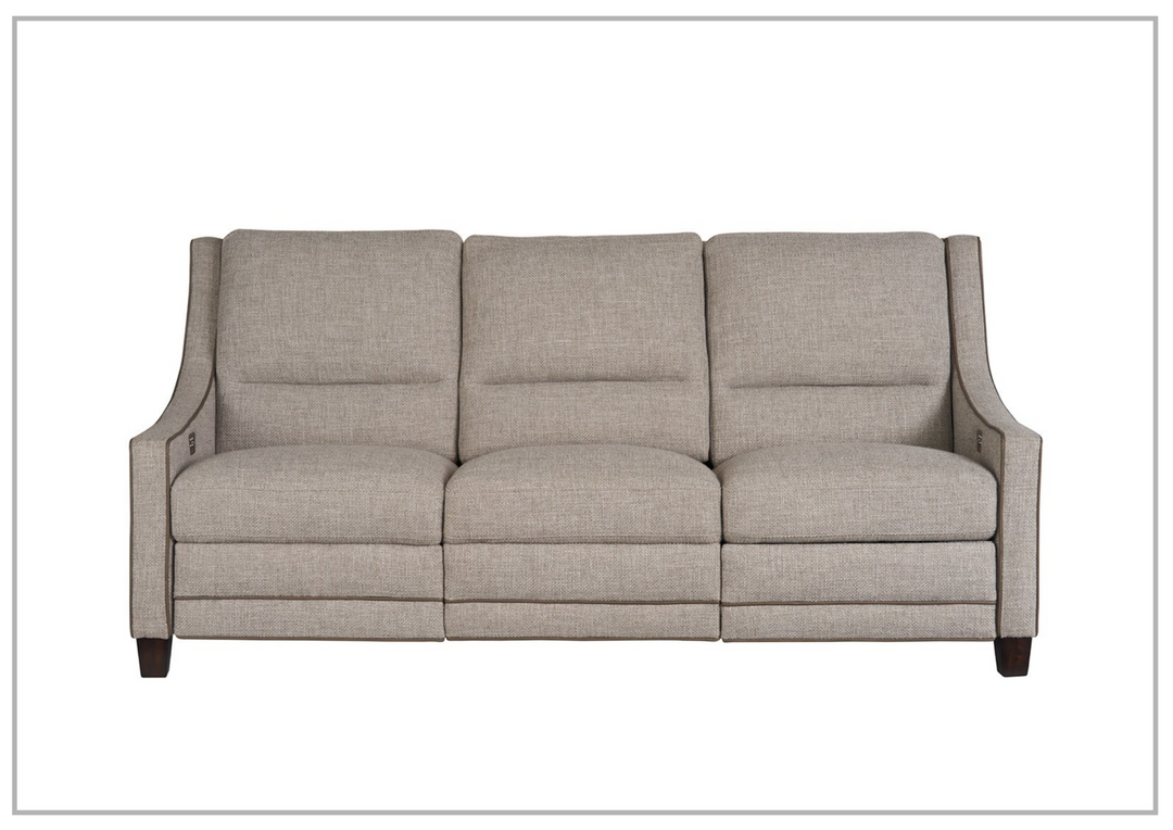Kelce 3-Seater Power Reclining Sofa - Universal Furniture in Gray & Beige | Living Room Comfort for Movie Nights & Family Gatherings