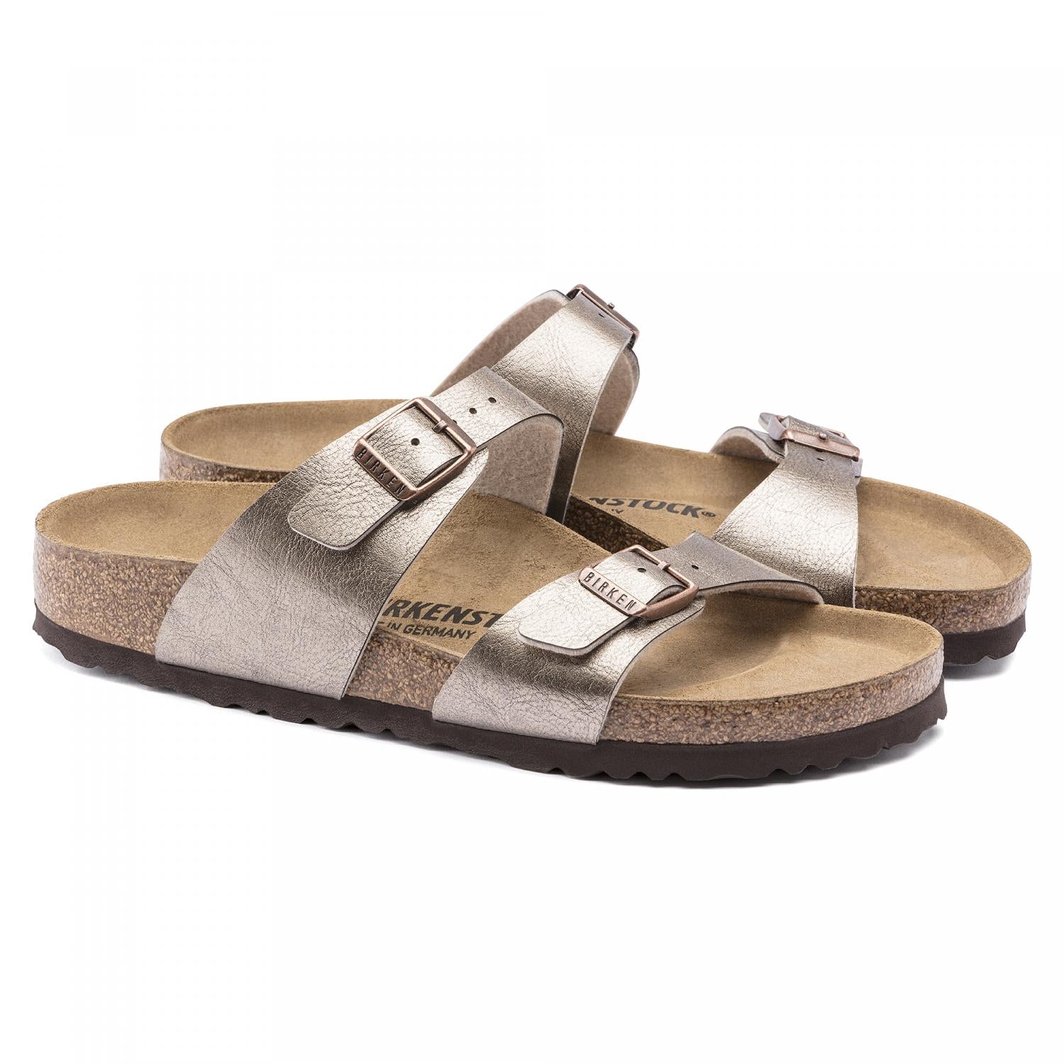 Birkenstock Sydney Women's Sandals - Comfortable & Stylish Cork Footbed Slides for Casual Wear, Beach, and Everyday Use