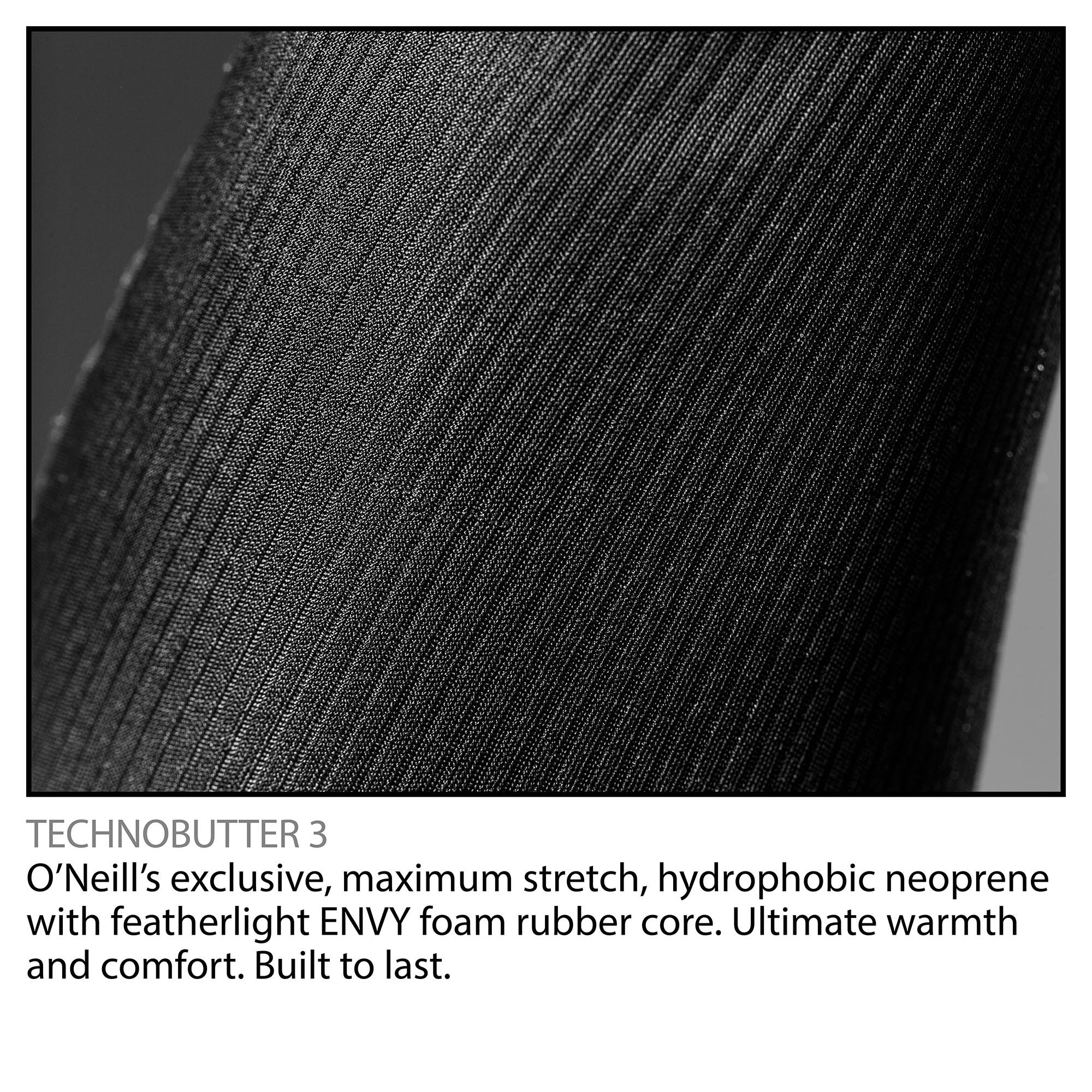 O'Neill Men's Heat 3/2mm Back Zip Full Wetsuit for Surfing, Diving & Water Sports - Thermal Neoprene Suit with Comfortable Fit