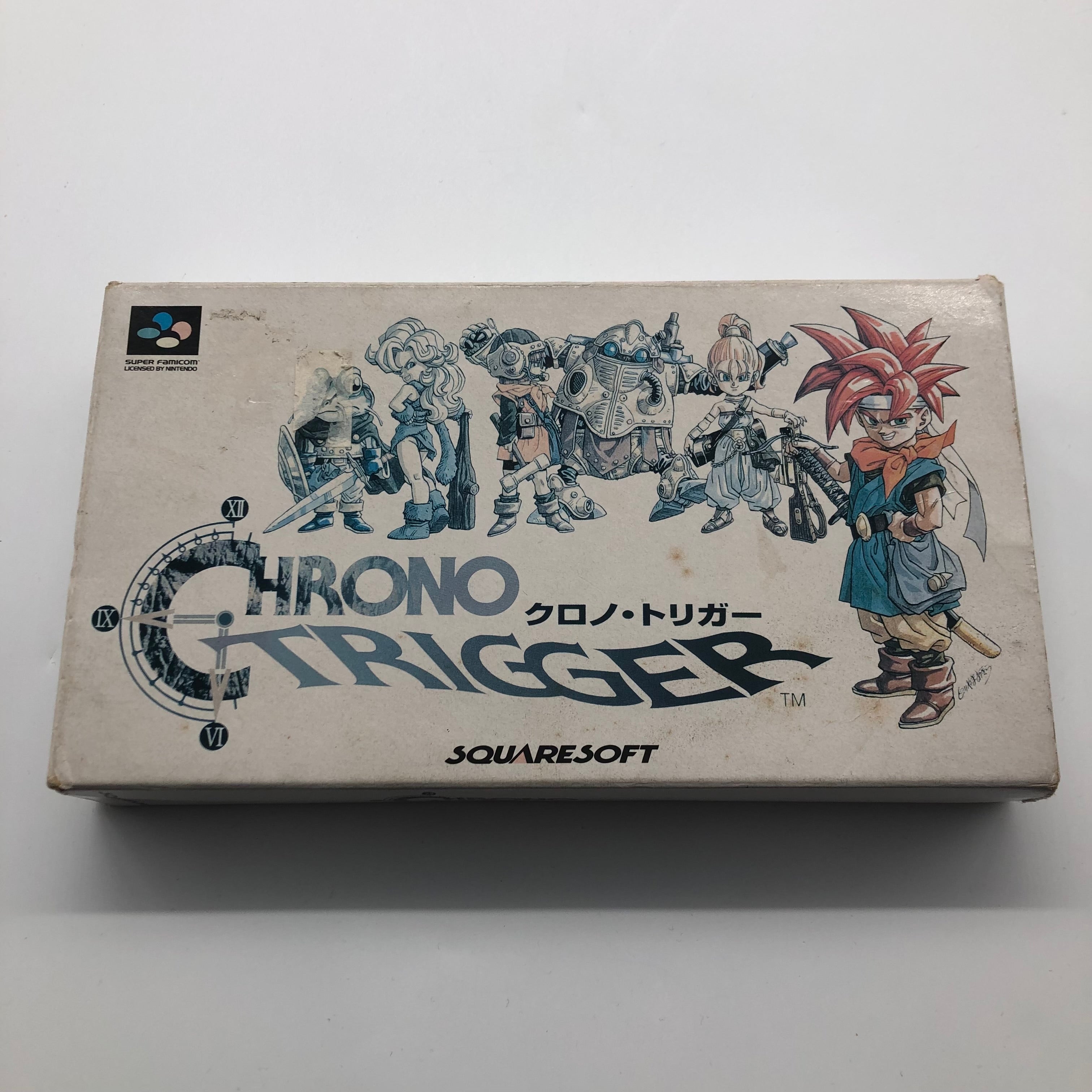 Chrono Trigger Super Famicom Nintendo Game - Complete NTSC-J Boxed Edition | Classic JRPG Adventure for Retro Gaming Collectors & Nostalgic Players
