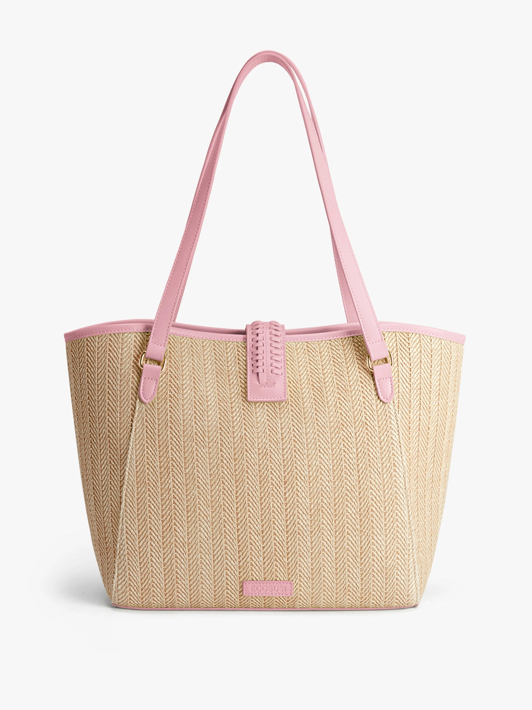 Stylish Marina Raffia Straw Tote Bag for Women - Eco-Friendly Beach Bag, Summer Shopping & Travel Accessory - Perfect for Pool Parties, Vacations & Daily Use