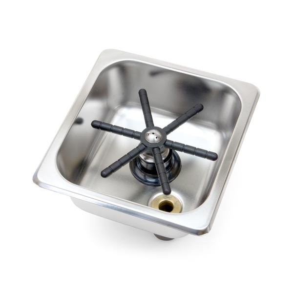 Professional Espresso Parts Bench Milk Jug Rinser - Barista Tool for Coffee Shop & Home Use