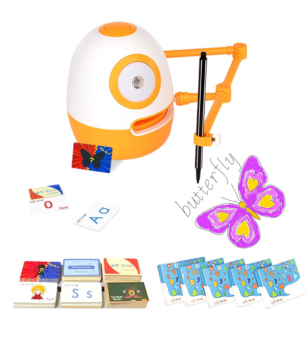 WEDRAW Educational Drawing Robot Toy for Kids Ages 3-8 | STEM Learning Toy for Girls & Boys | Birthday Gift for Preschoolers | Perfect for Home Learning & Classroom Activities